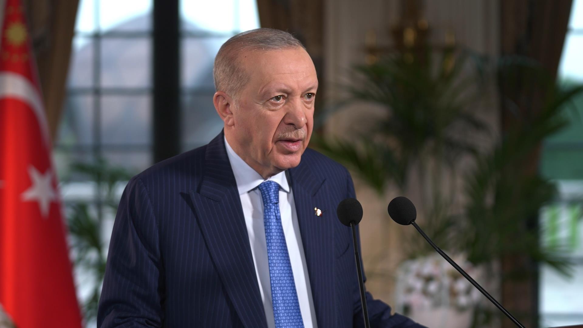 Cumhurbaşkanı Erdoğan, Türk Günü Yürüyüşü, Erdoğan video mesaj