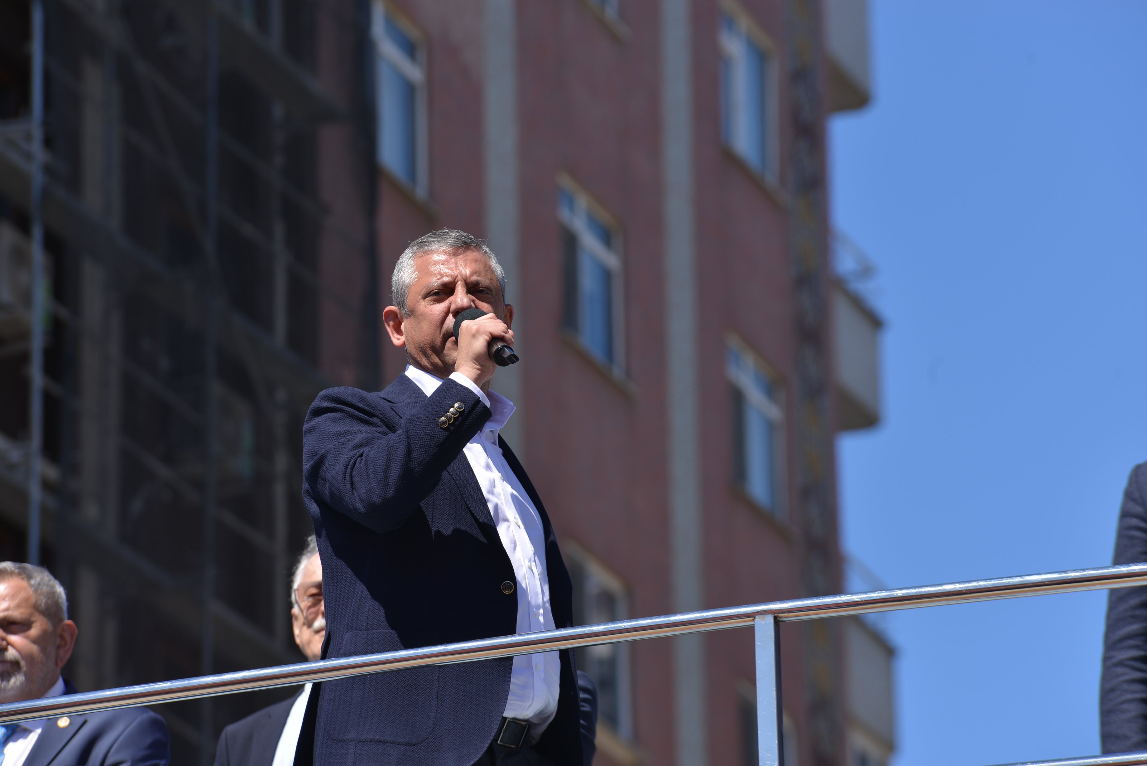 Özgür Özel Rize mitingi