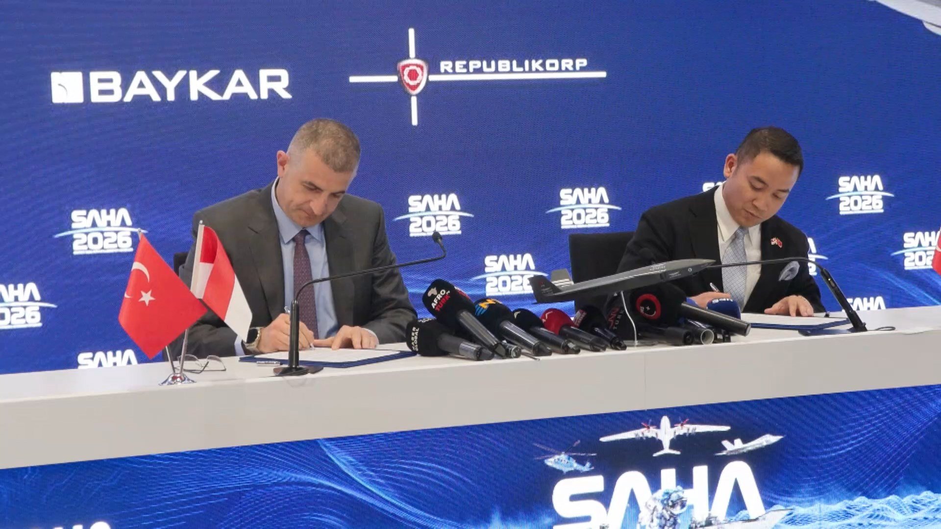 Bayraktar KIZILELMA İhracat Sözleşmesi imza töreni
