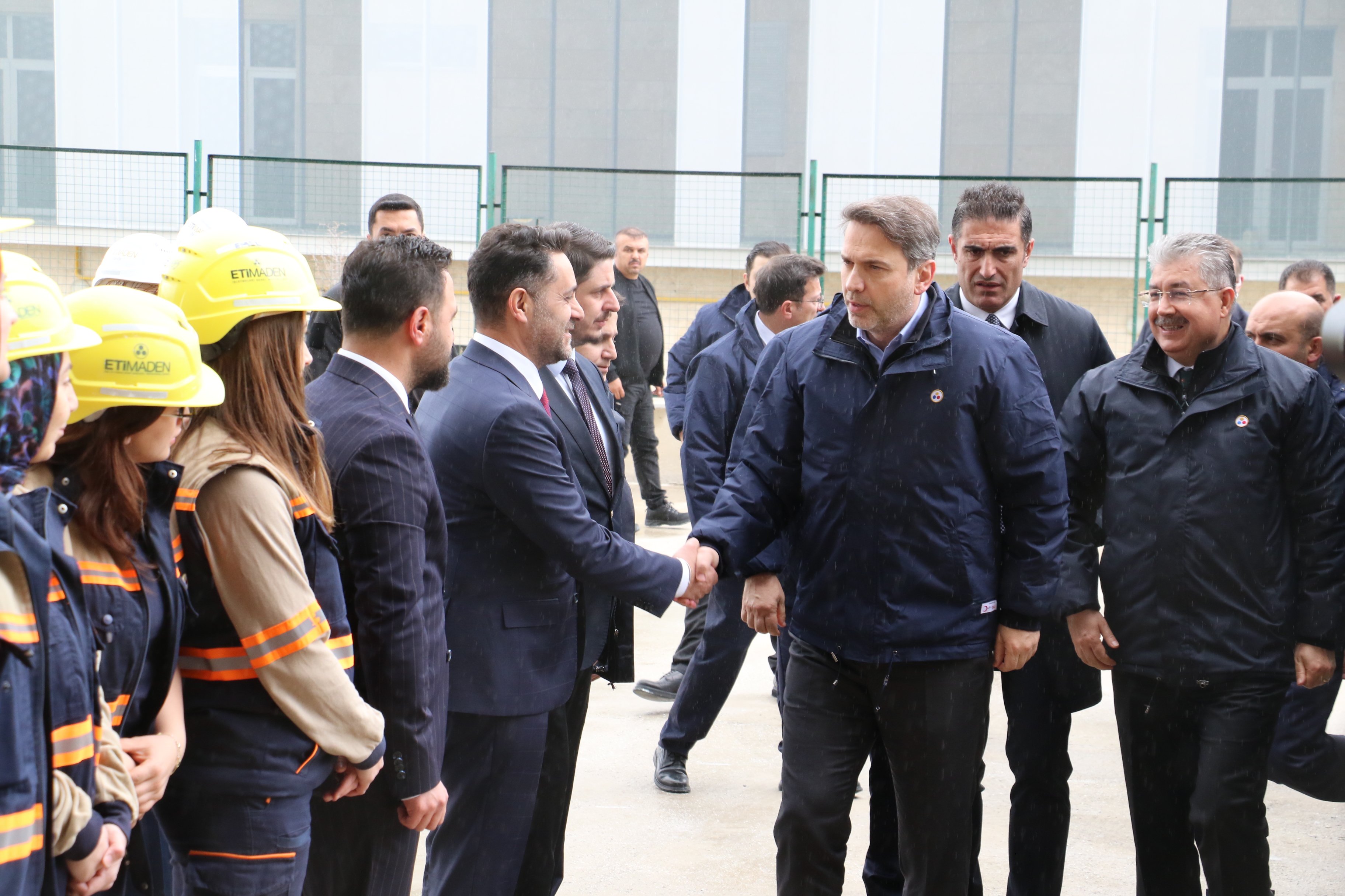 Bakan Bayraktar Eti Maden ziyareti