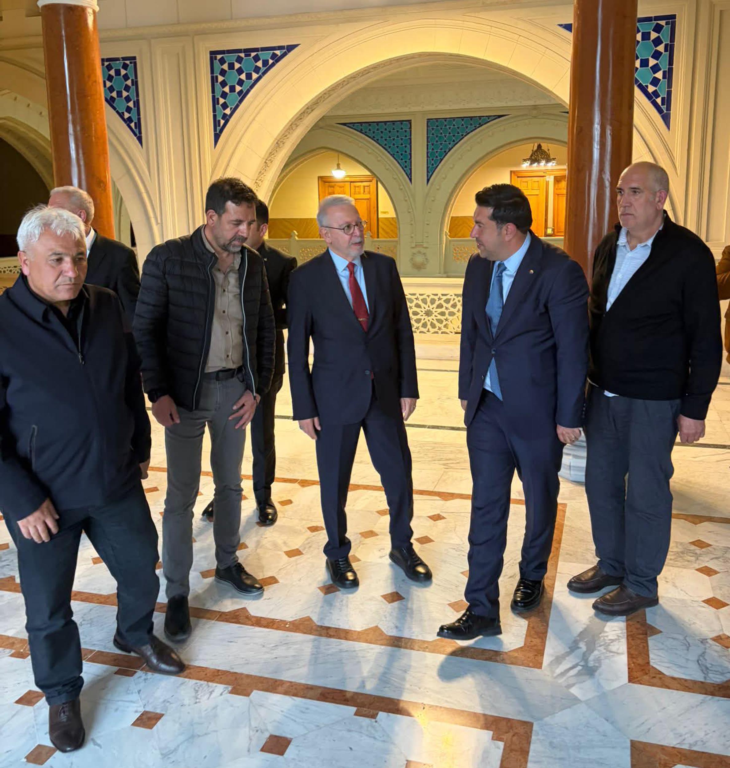 Kars TSO Başkanı Kadir Bozan ve meclis üyeleri, Özel Temsilci Serdar Kılıçı ziyaret etti