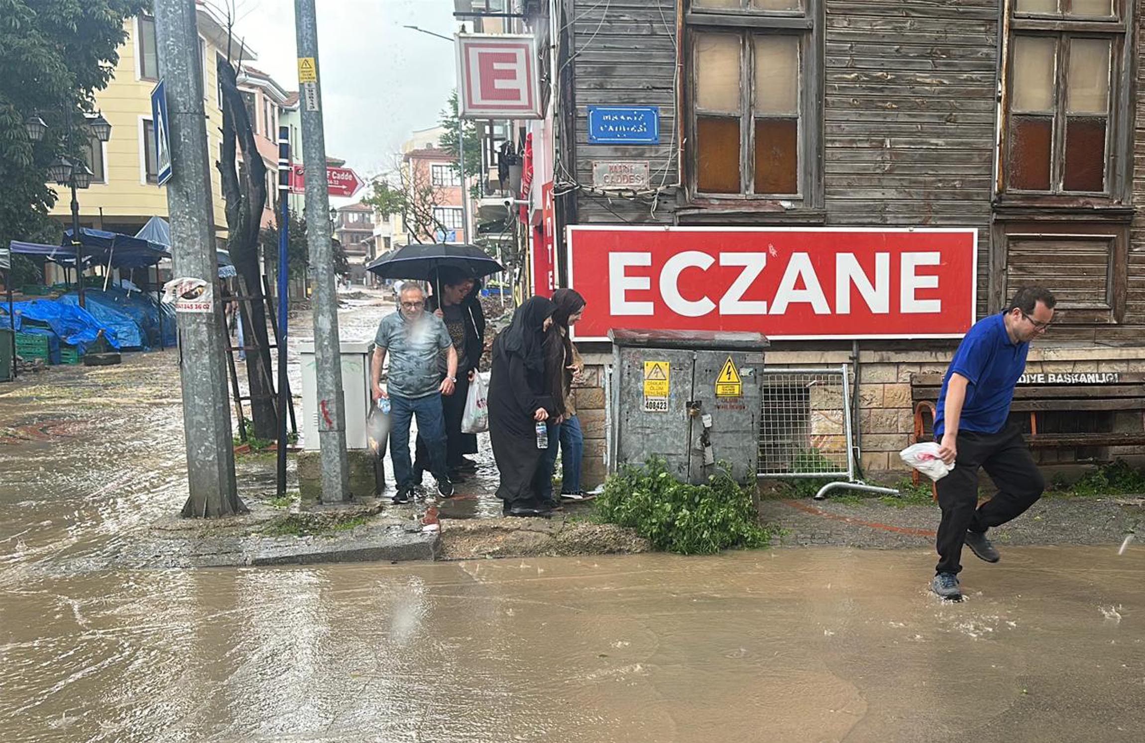 Edirne dolu yağışı