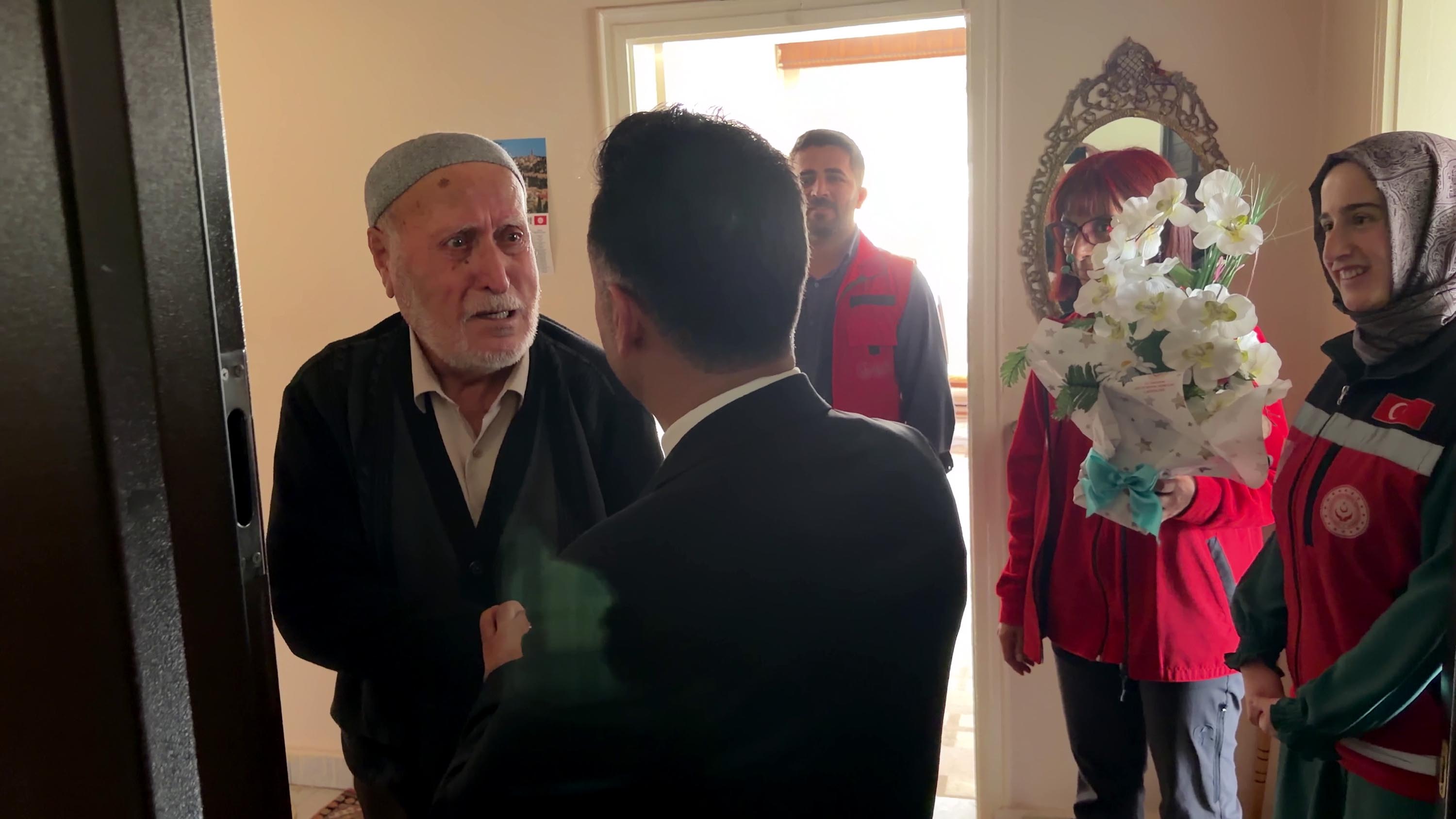 Erzurum Çınarlarımızla Bir Ömür Bir Dua projesi vefa ziyareti