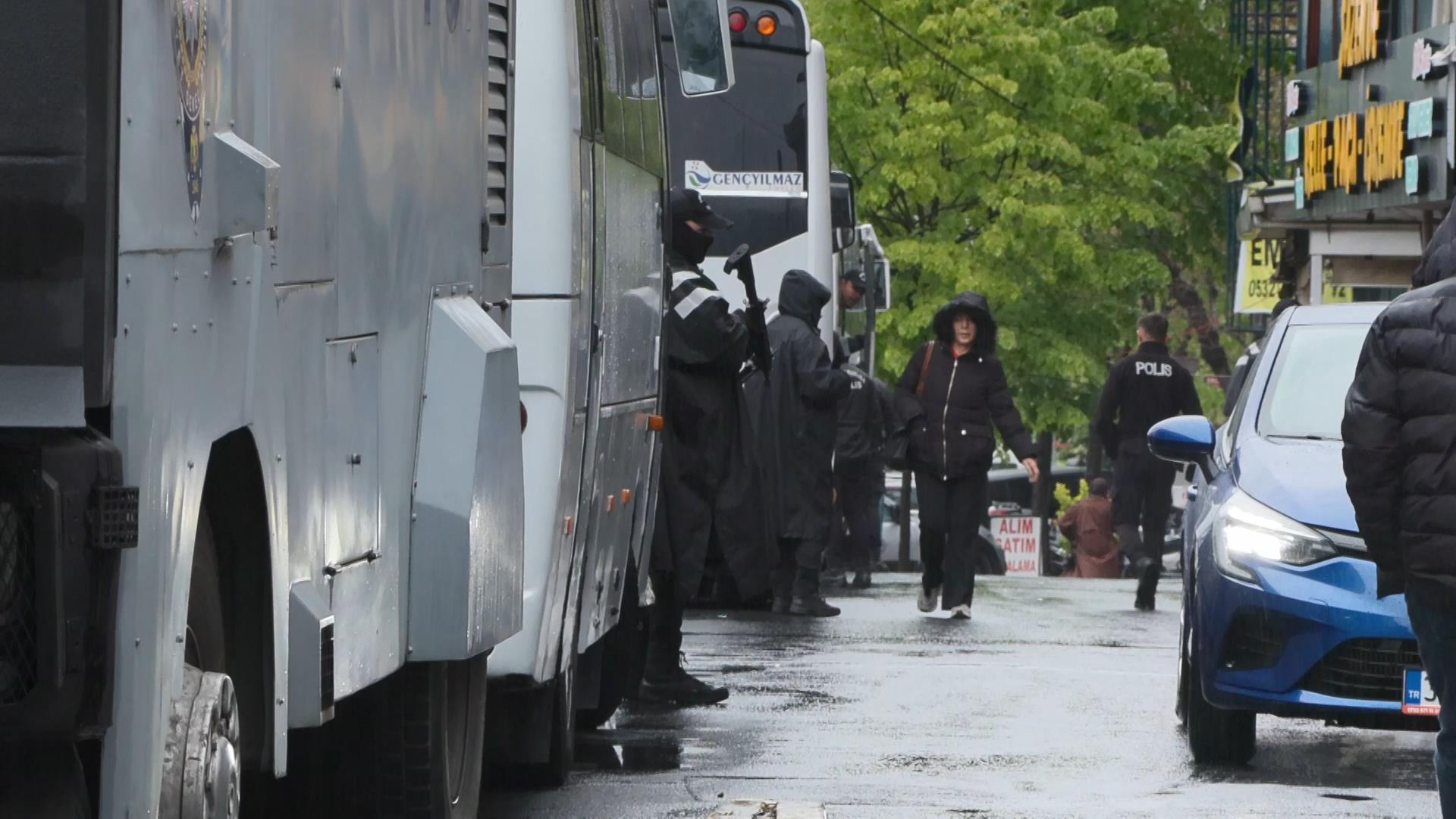 Okmeydanı polis noktası