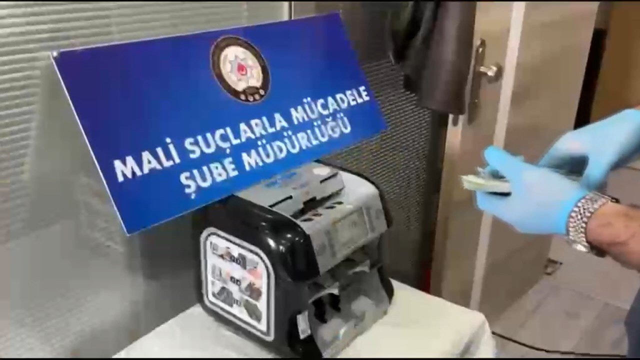 sahte altın ele geçirildi