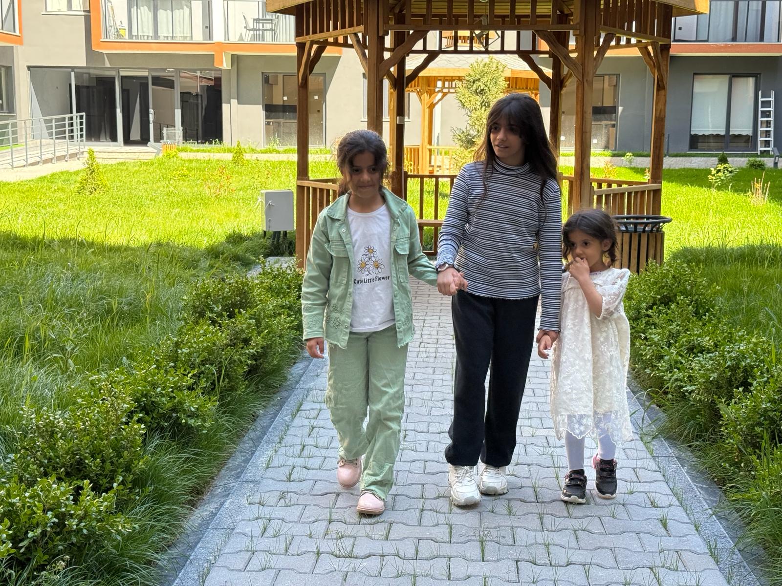 Filistinli aile ve Cumhurbaşkanı Erdoğan
