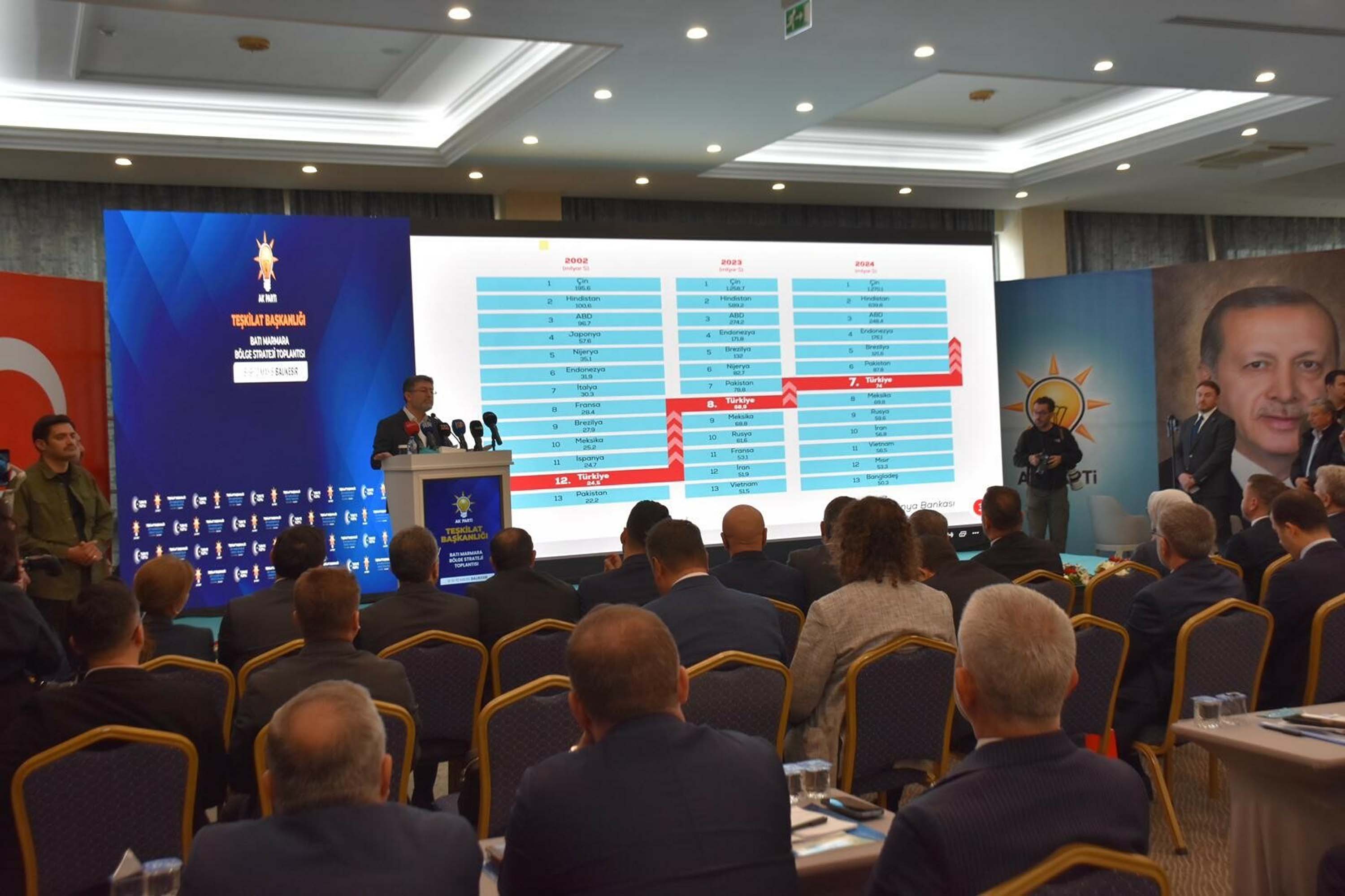 Bakan Yumaklı konuşma yapıyor