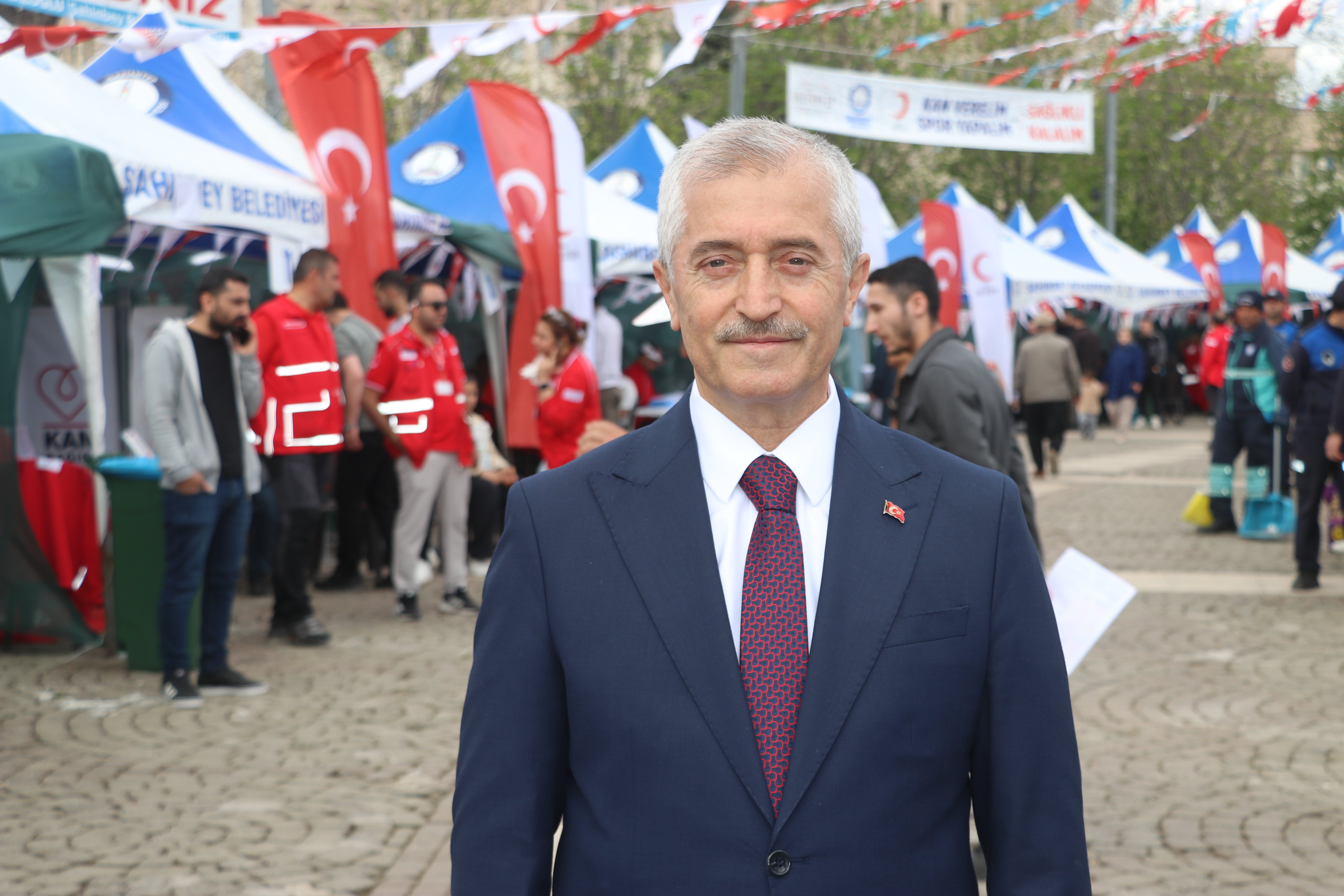 Kan bağışı kampanyasına yoğun ilgi