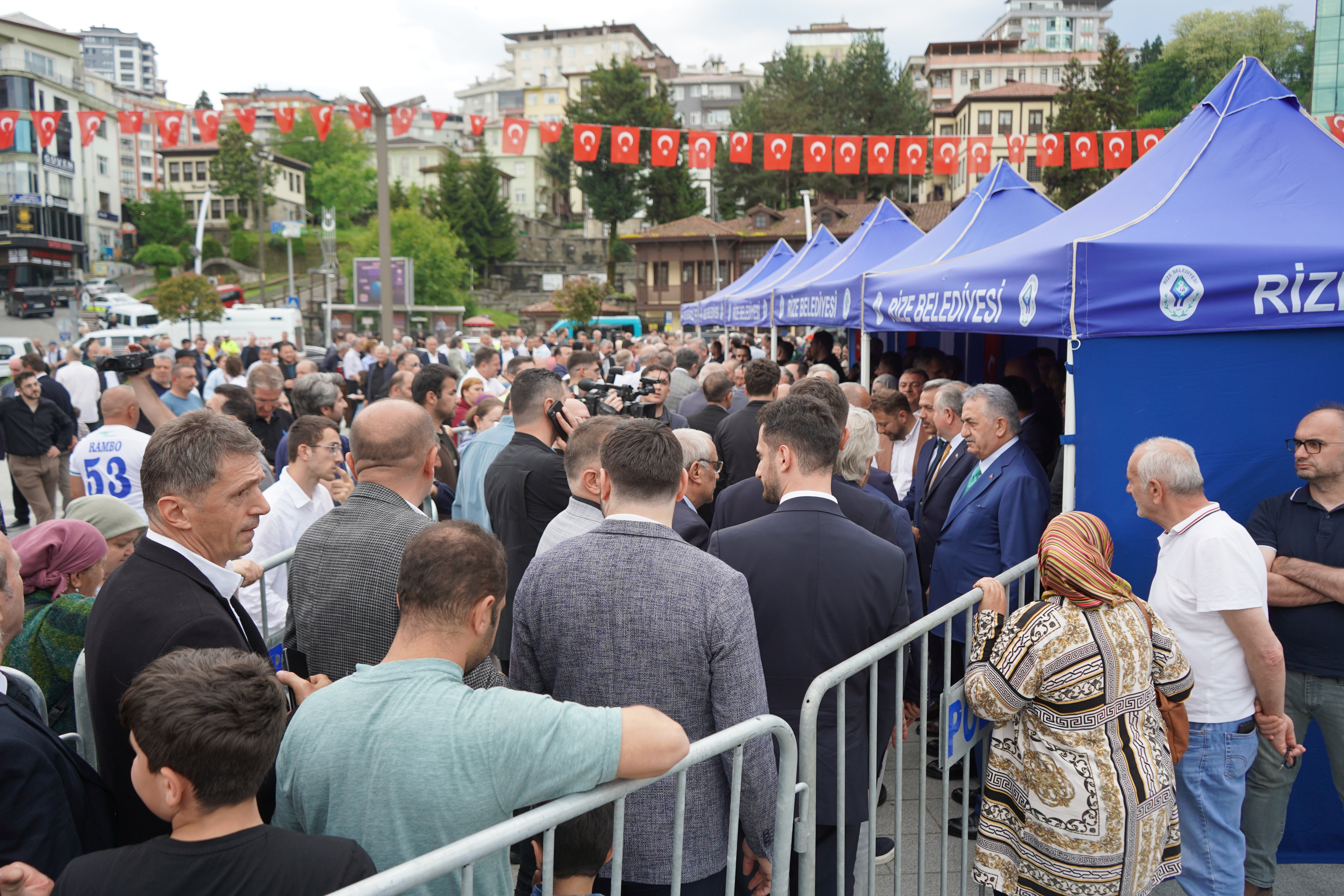 Rize bayramlaşma programı