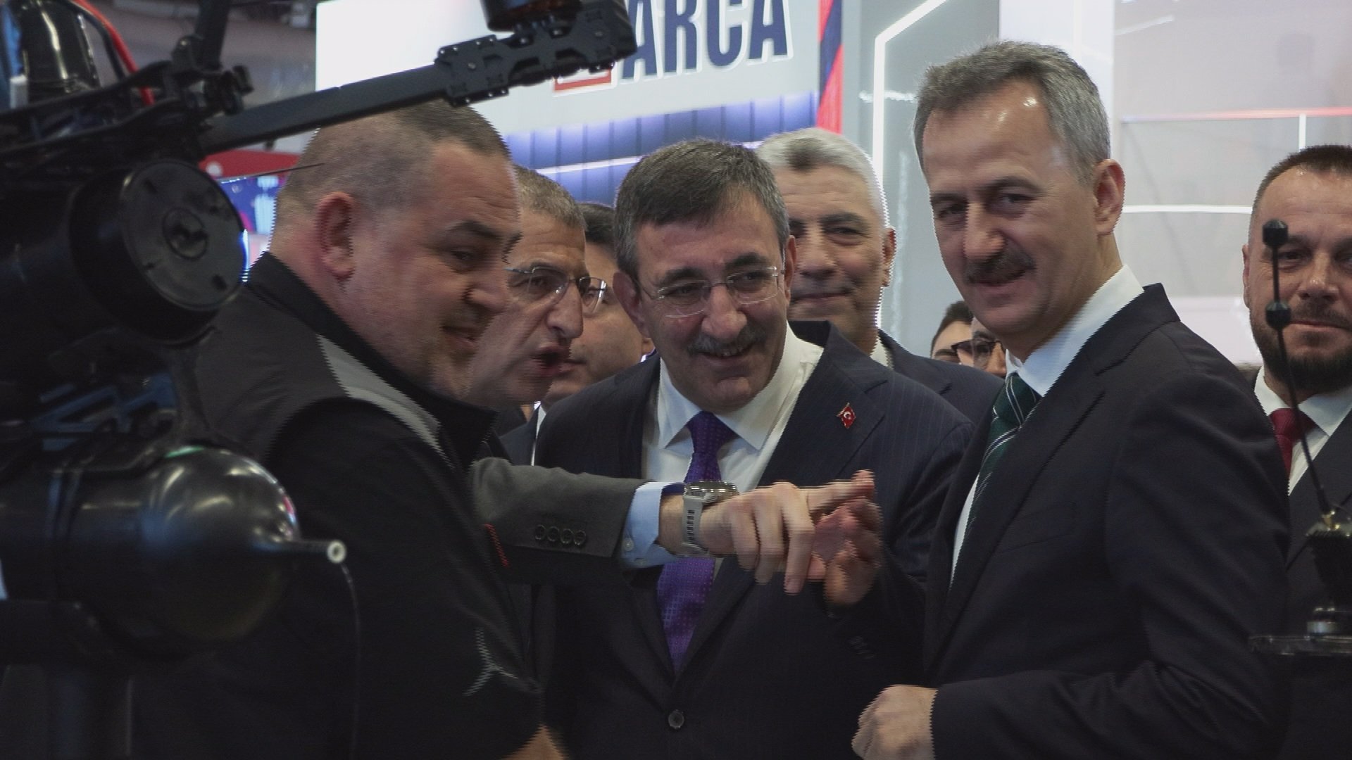 Cevdet Yılmaz, ASELSAN standı
