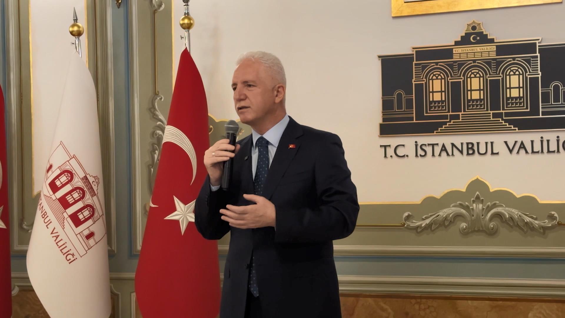 İstanbul Valisi Davut Gül bayramlaşma töreni
