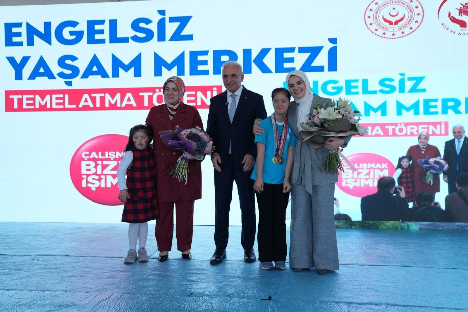 Engelsiz Yaşam Merkezi temel atma töreni