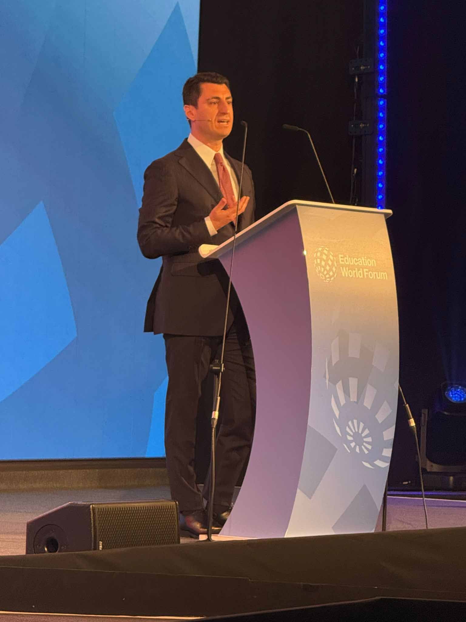 Milli Eğitim Bakan Yardımcısı Macit, Dünya Eğitim Forumu