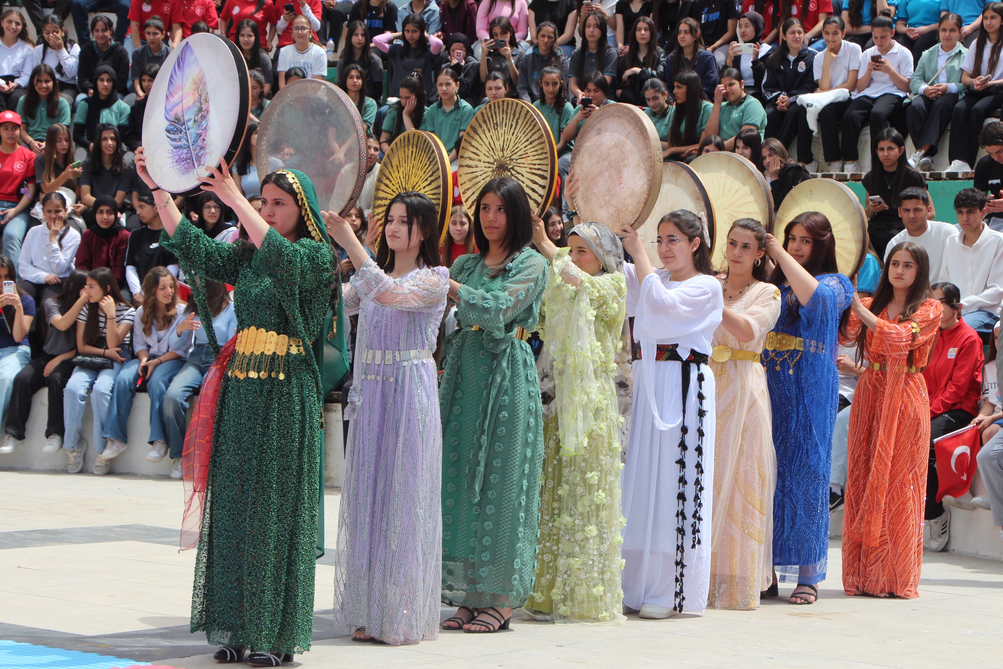 Şırnak 107 metrelik bayrak 19 Mayıs yürüyüşü