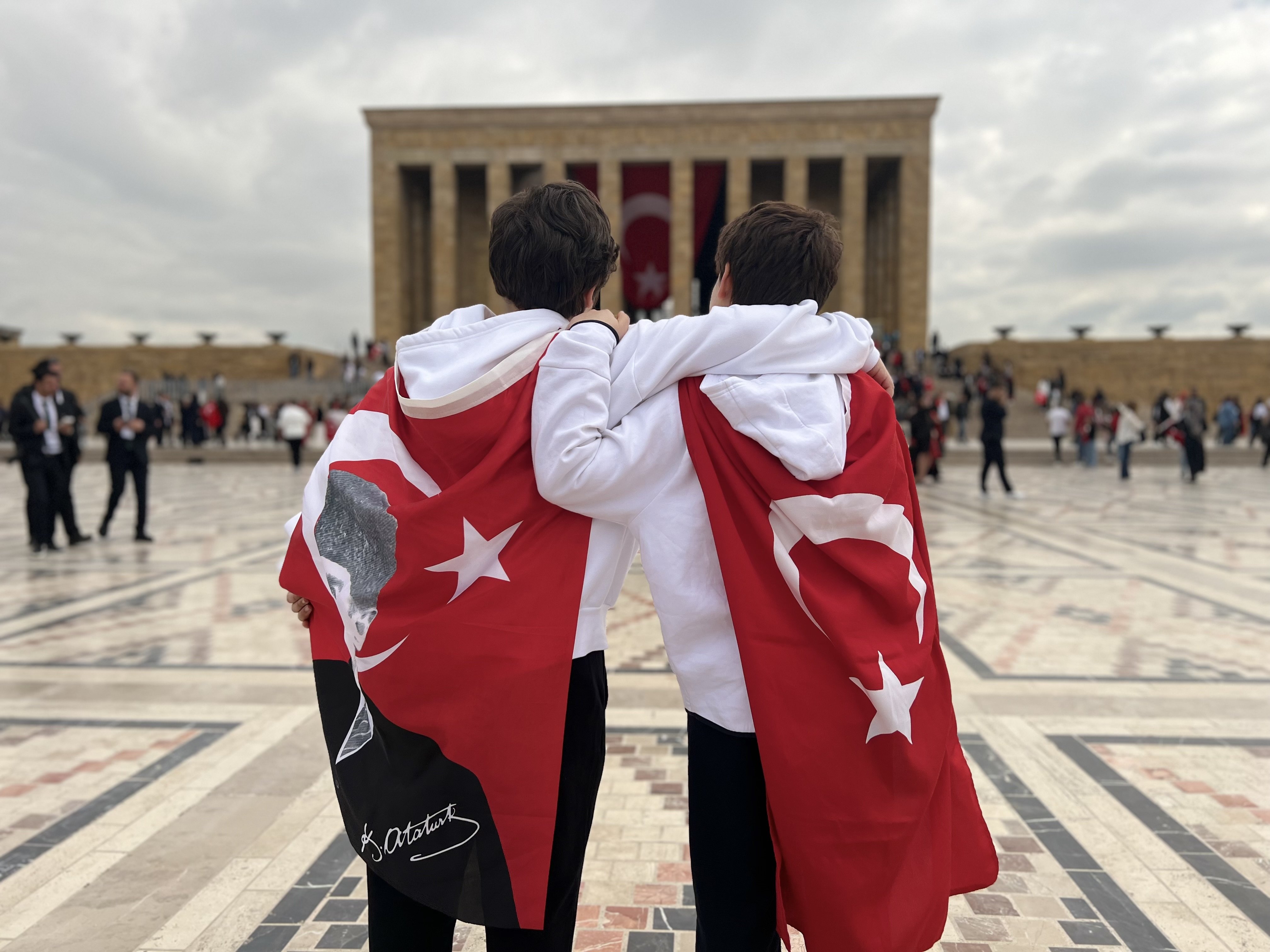 Anıtkabir ziyaretçileri