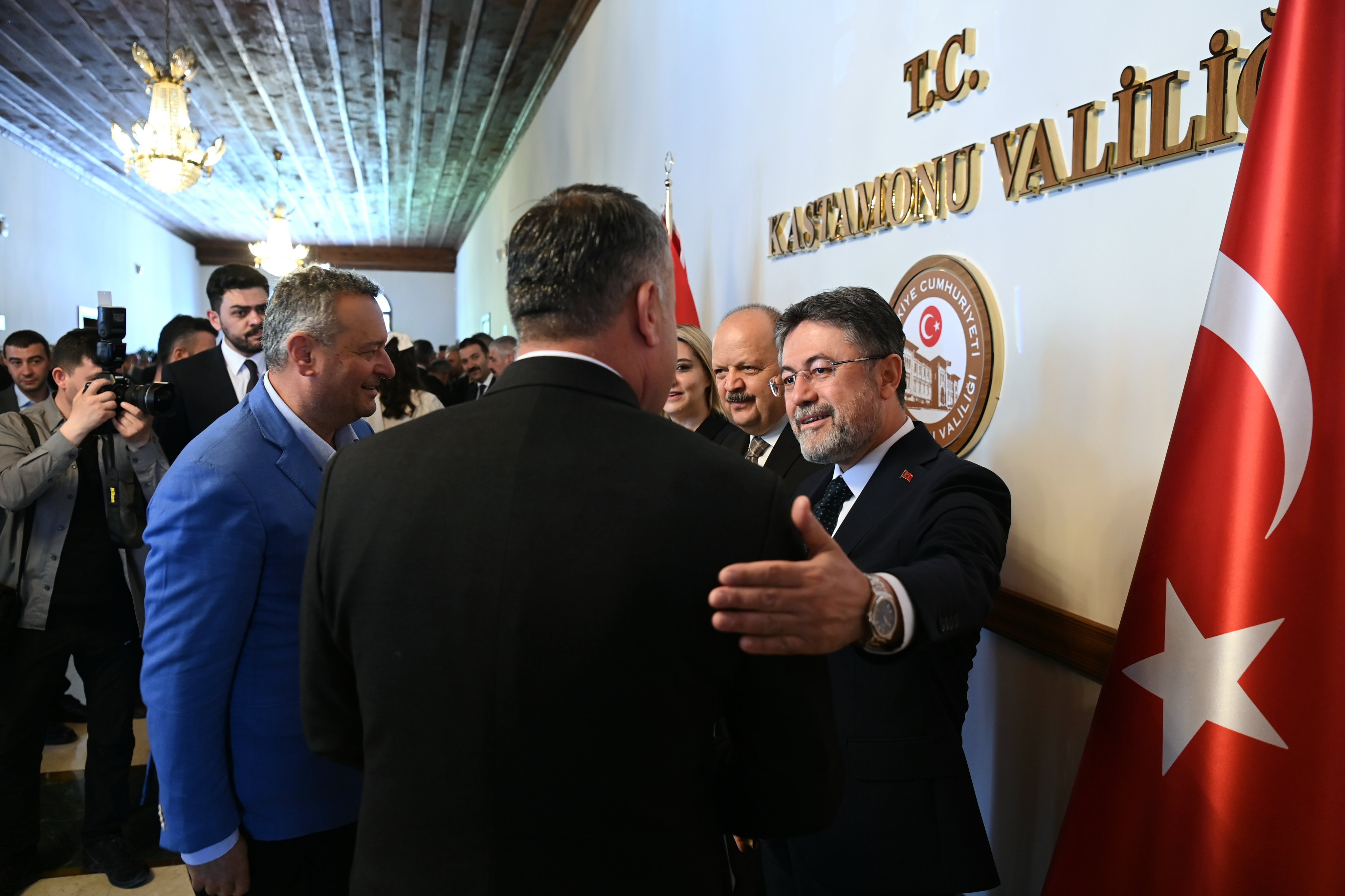 Tarım ve Orman Bakanı İbrahim Yumaklı Kastamonu bayramlaşma ziyareti