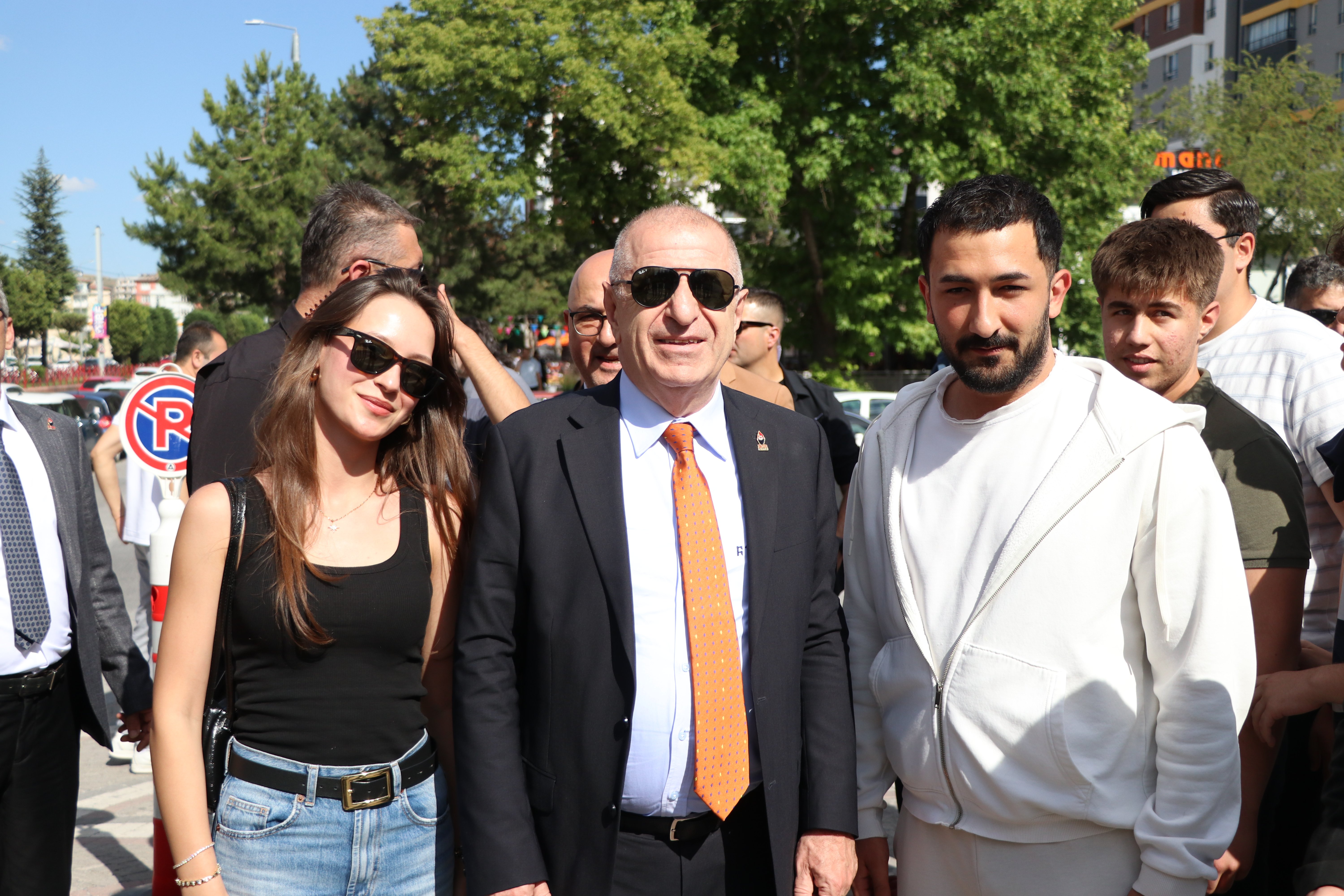 Ümit Özdağ Talas ziyareti
