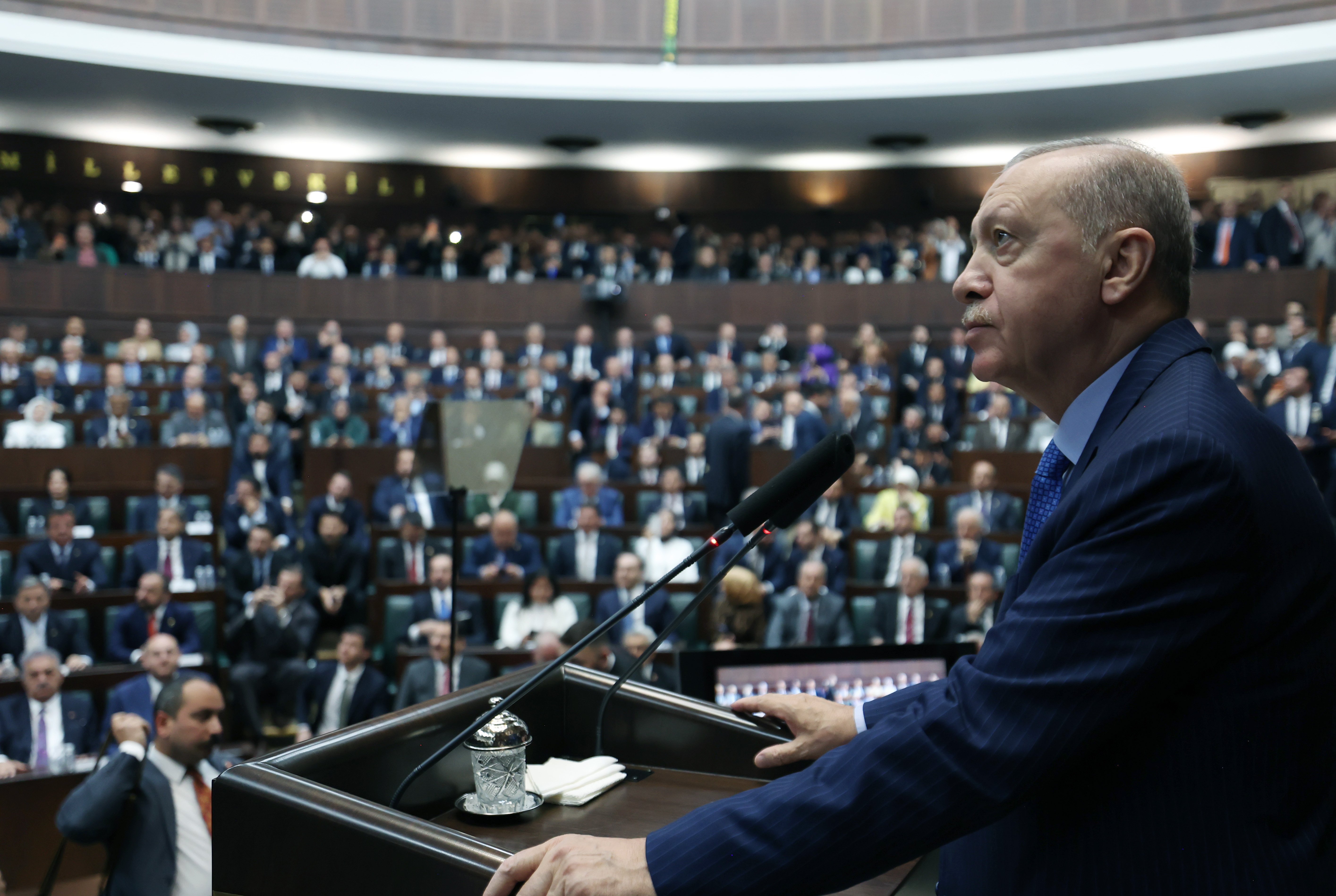Cumhurbaşkanı Erdoğan, TBMM grup toplantısında konuşma yapıyor
