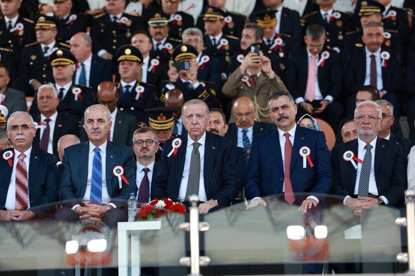 Cumhurbaşkanı Erdoğan Polis Akademisi Mezuniyet Töreni