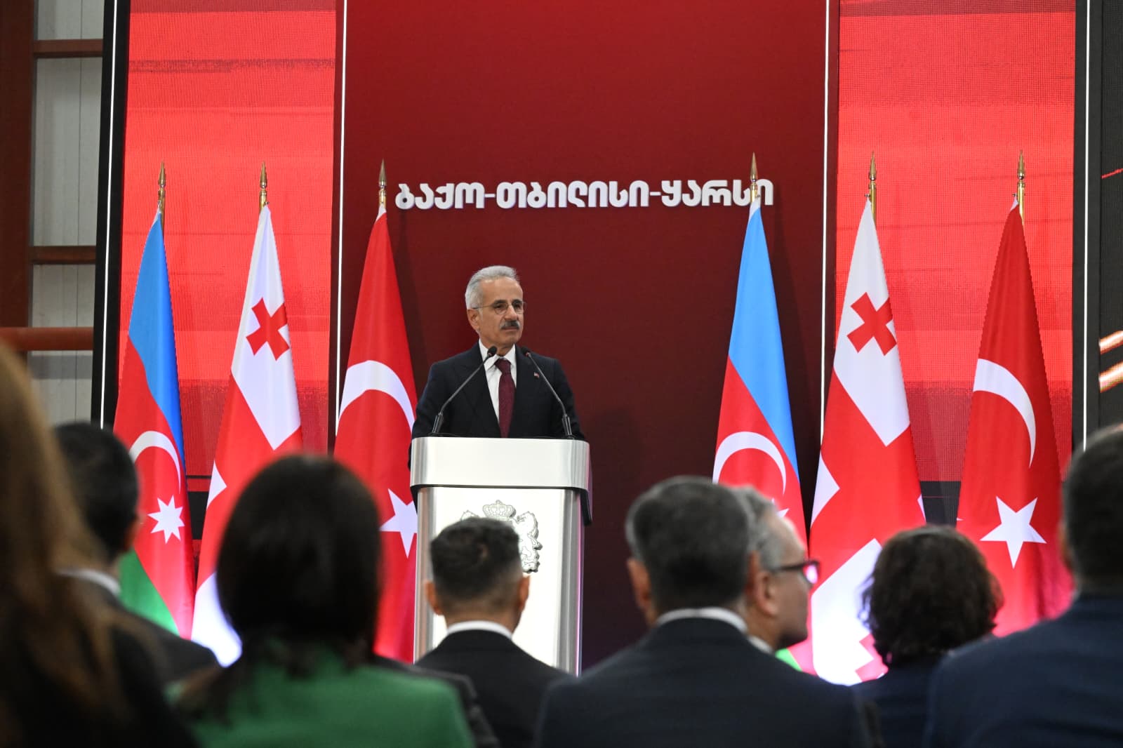 BTK Hattı açılış töreni