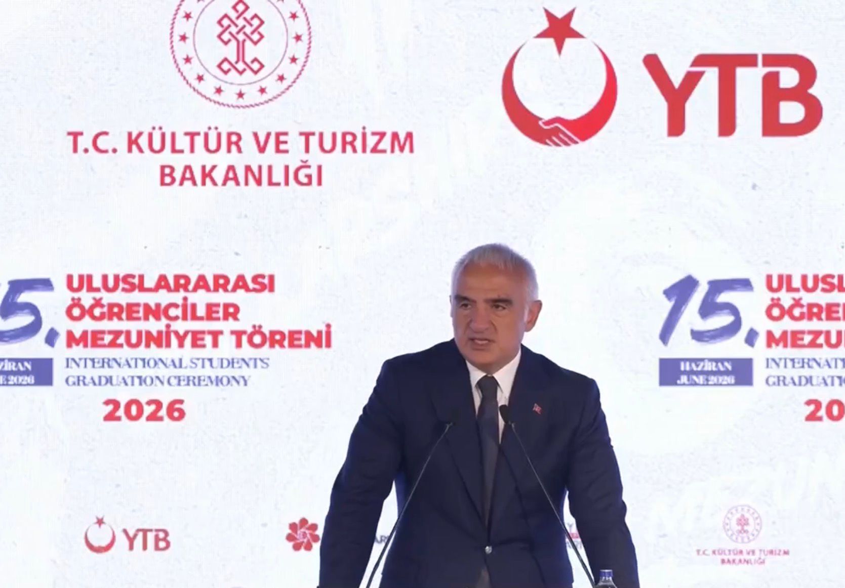 Cevdet Yılmaz 362 Bin Uluslararası Öğrenci Mezuniyet Töreni