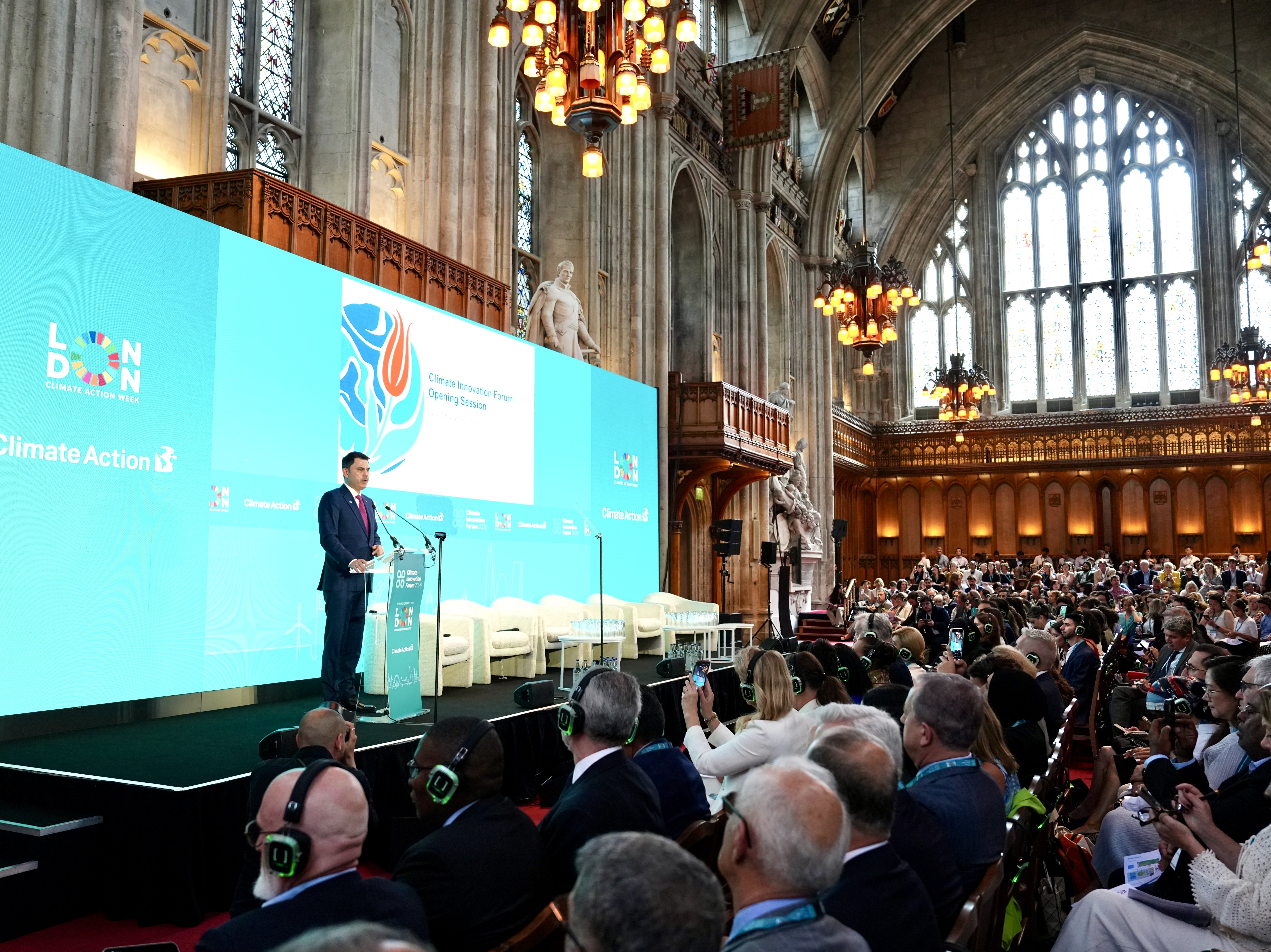 Bakan Murat Kurum Londra İklim İnovasyon Forumu