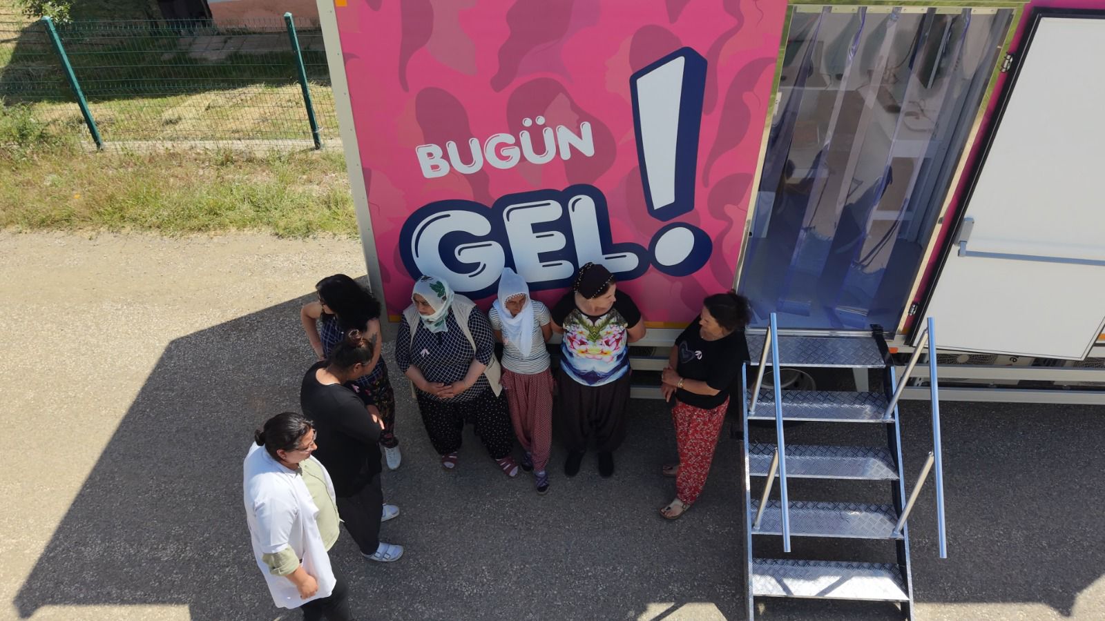 Tunceli Sağlık Ekipleri Mobil Kanser Taraması