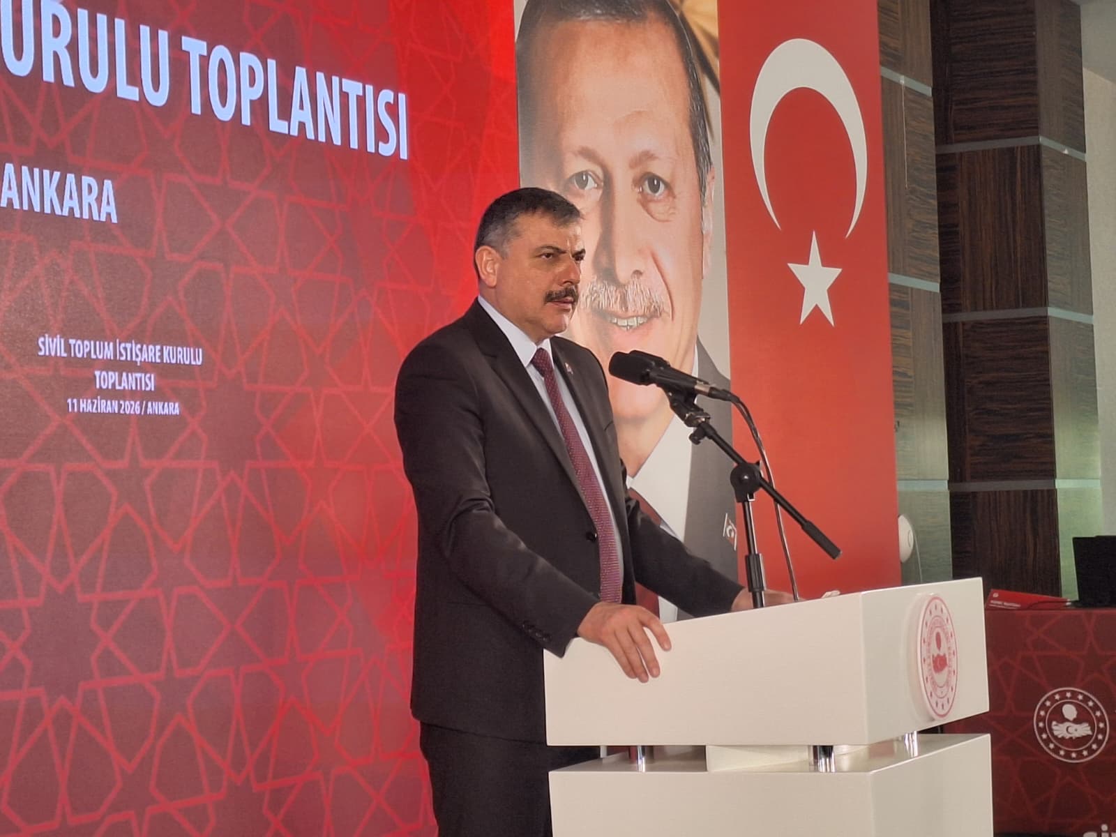 Bakan Mustafa Çiftçi Sivil Toplum İstişare Kurulu Toplantısı