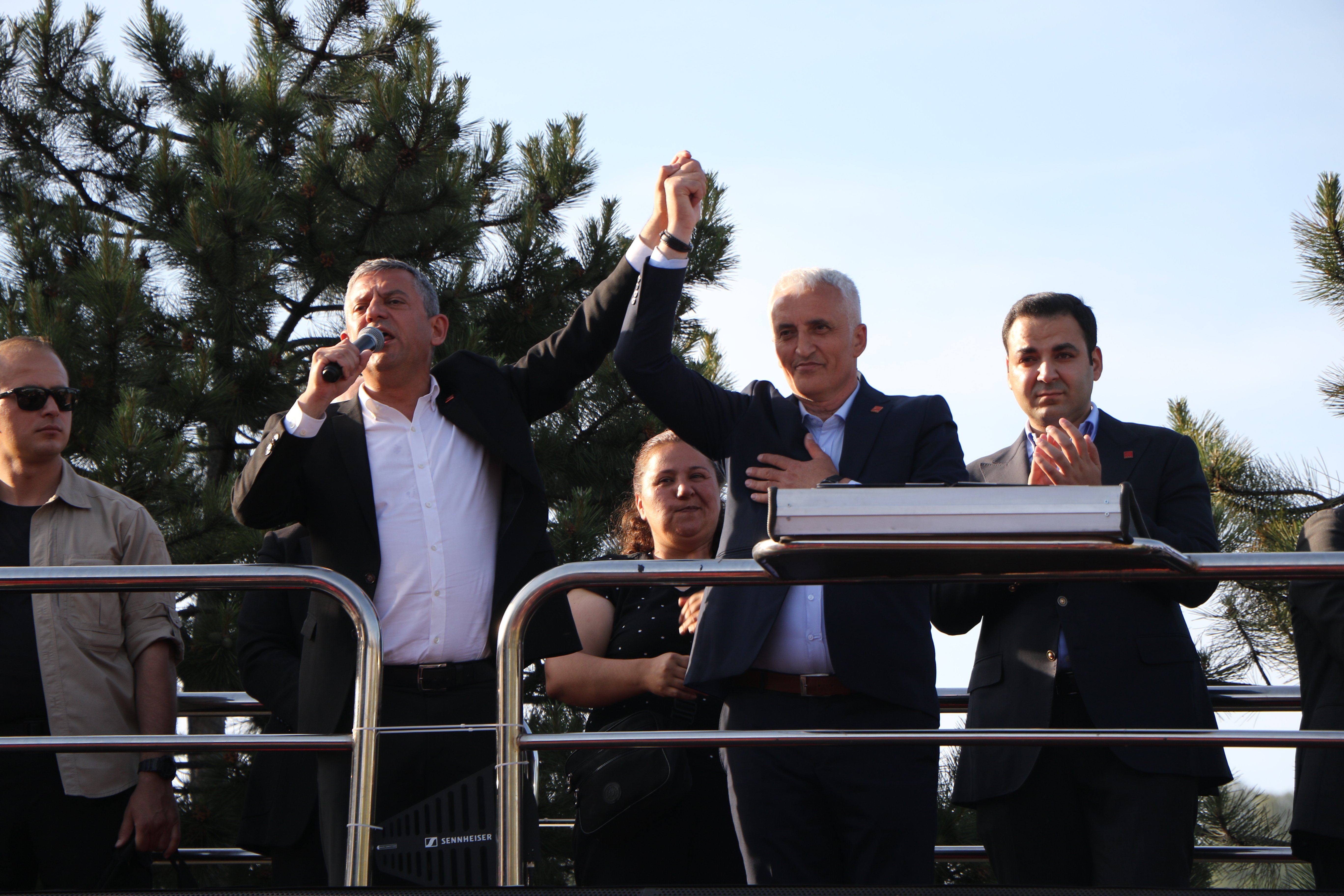 CHP mitingi Özgür Özel