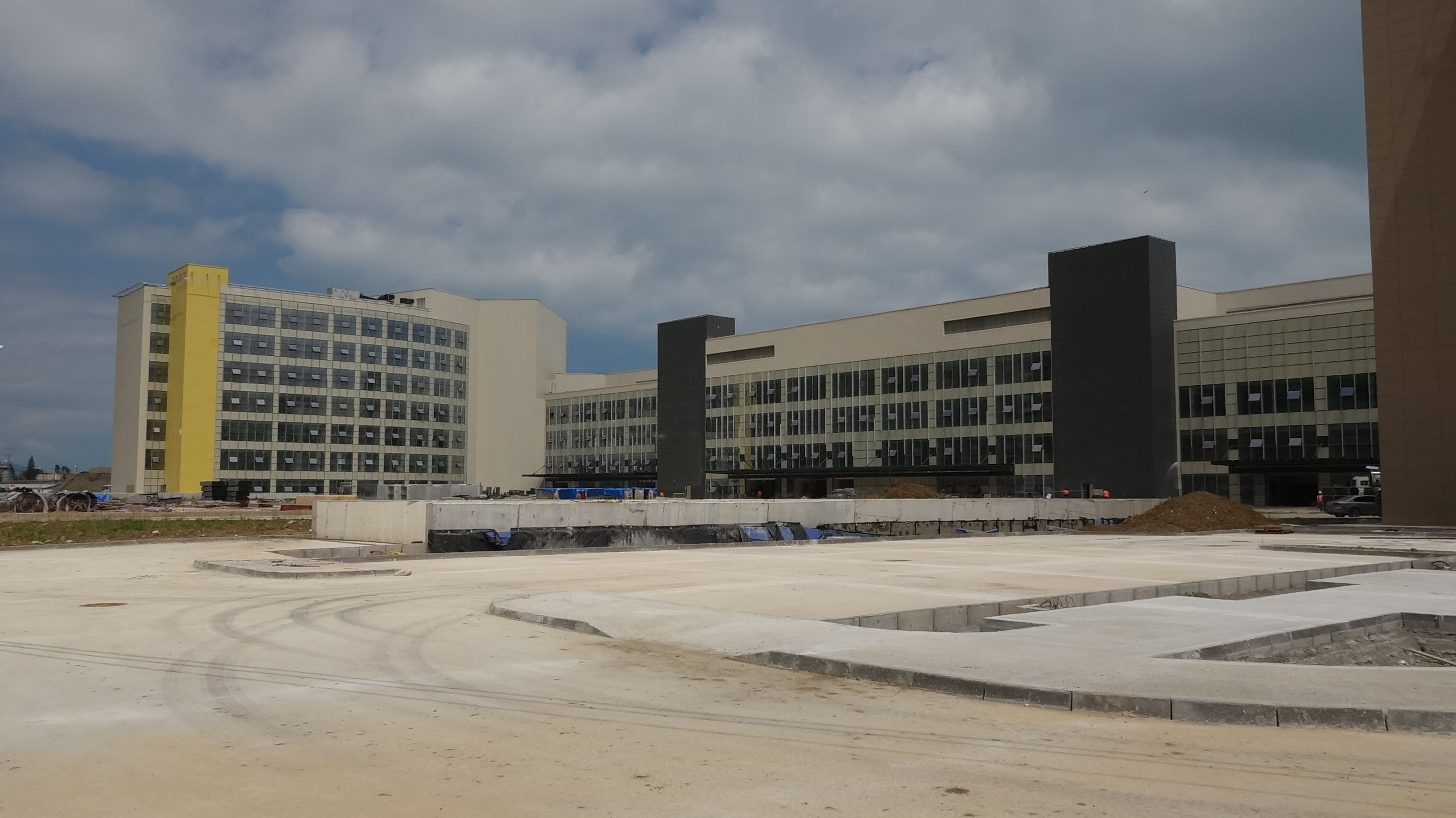 Trabzon Şehir Hastanesi inşaatı