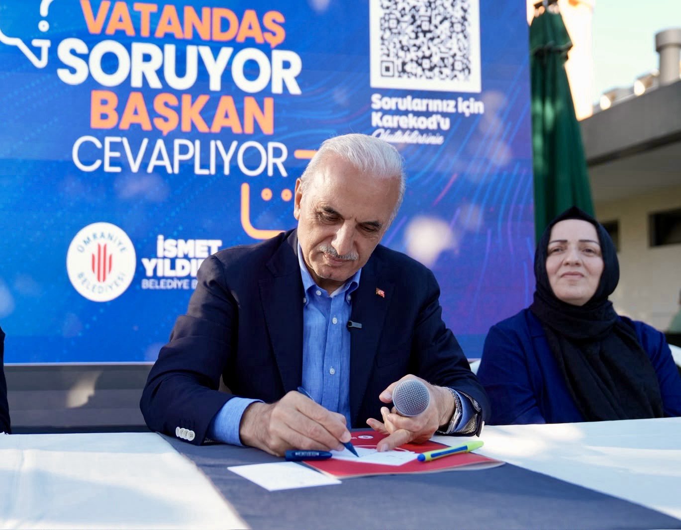 Ümraniye Belediye Başkanı İsmet Yıldırım vatandaşlarla buluştu