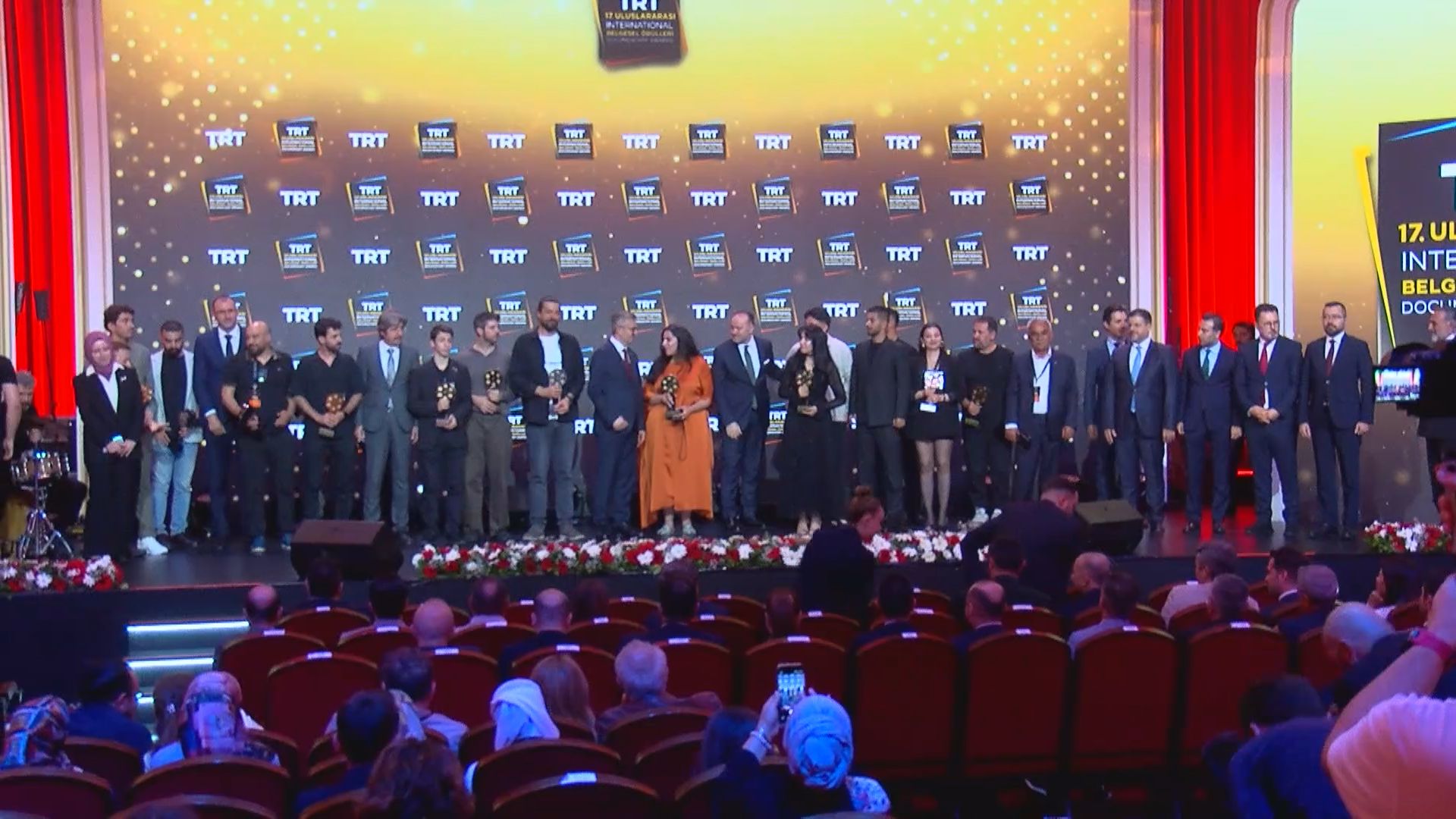 TRT Uluslararası Belgesel Ödülleri töreni