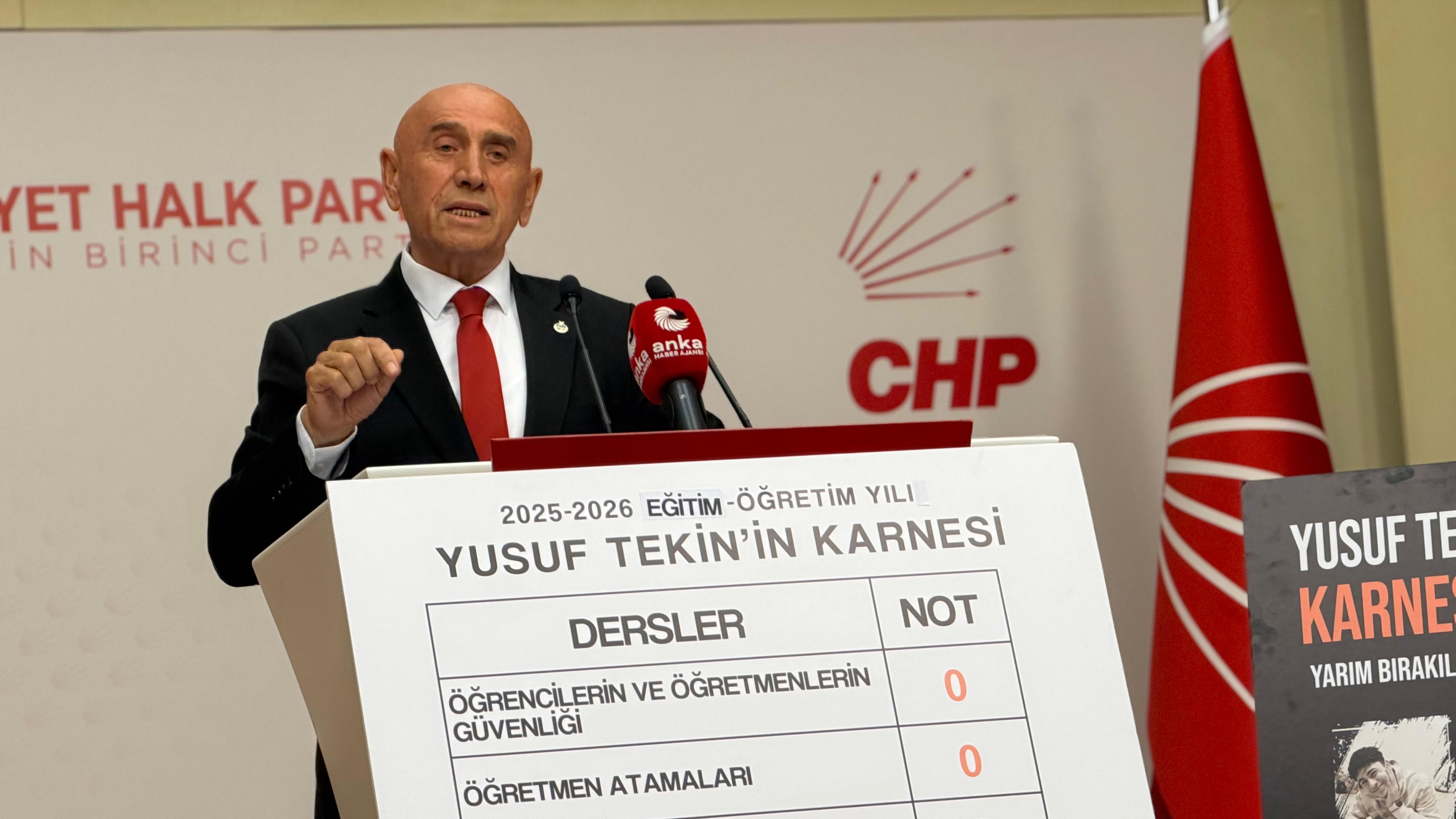 Yıldırım Kaya CHP eğitim basın toplantısı