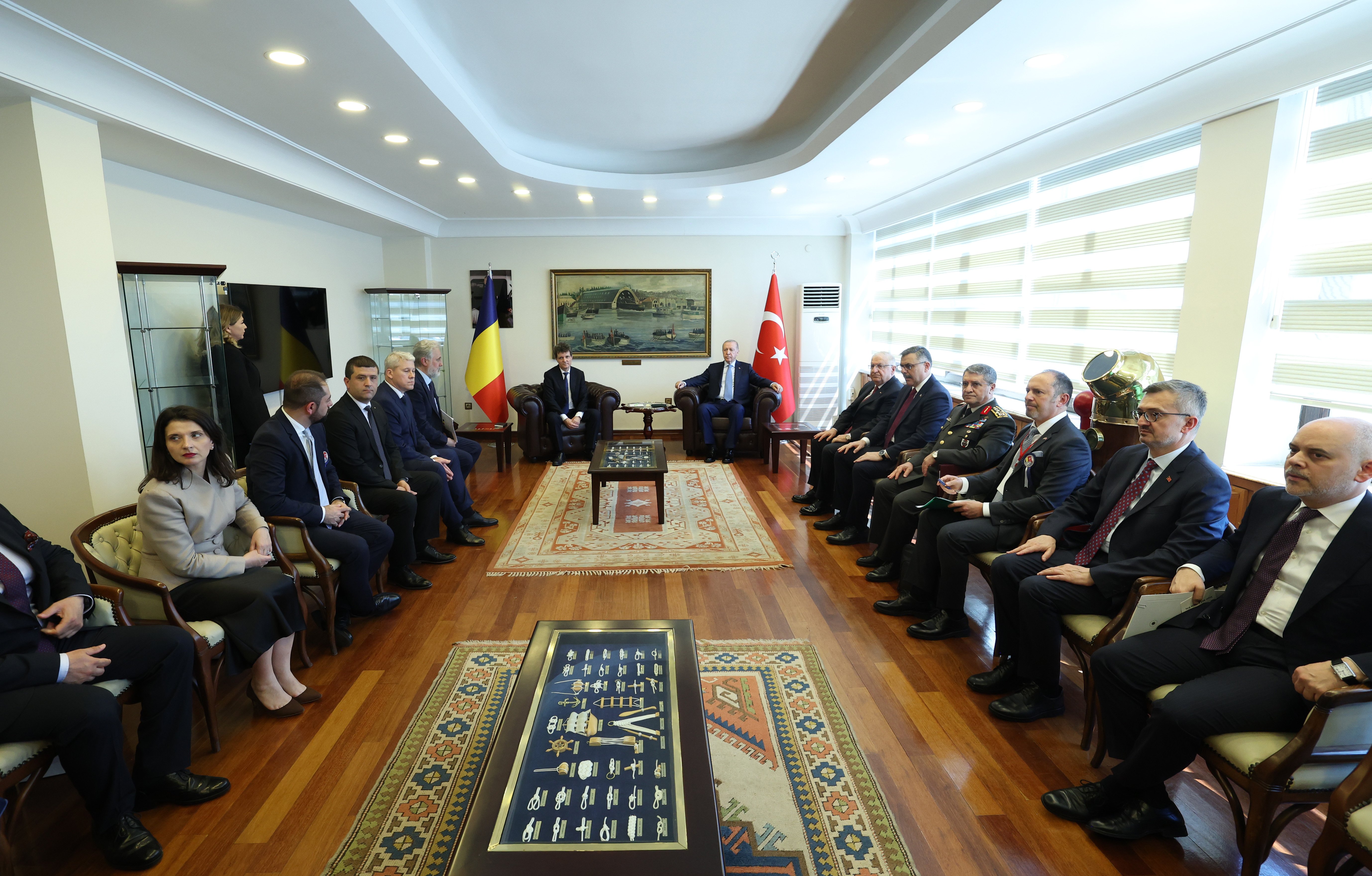 Erdoğan ve Romanya lideri görüşmesi