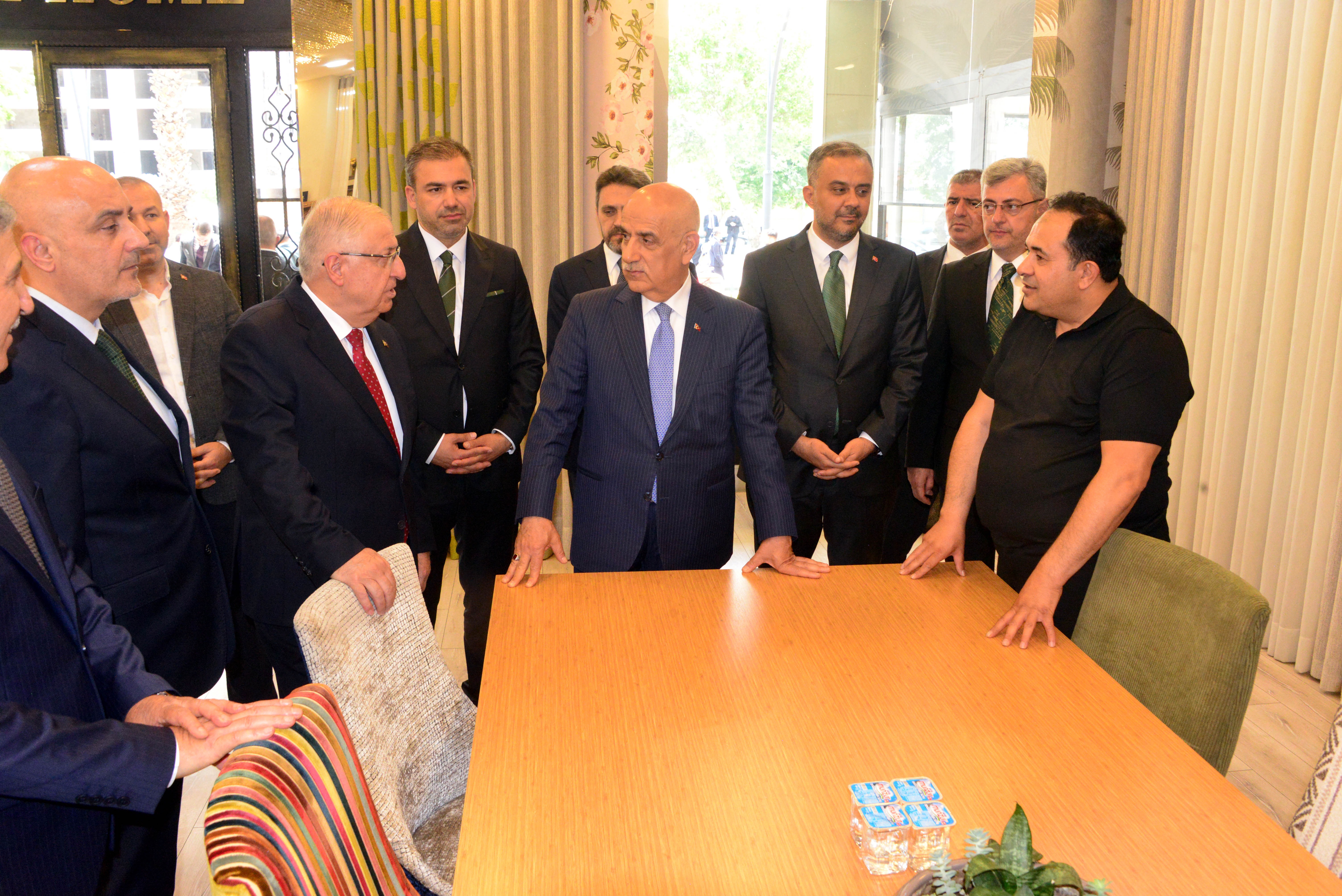 Yaşar Güler Kahramanmaraş Valiliği ziyareti