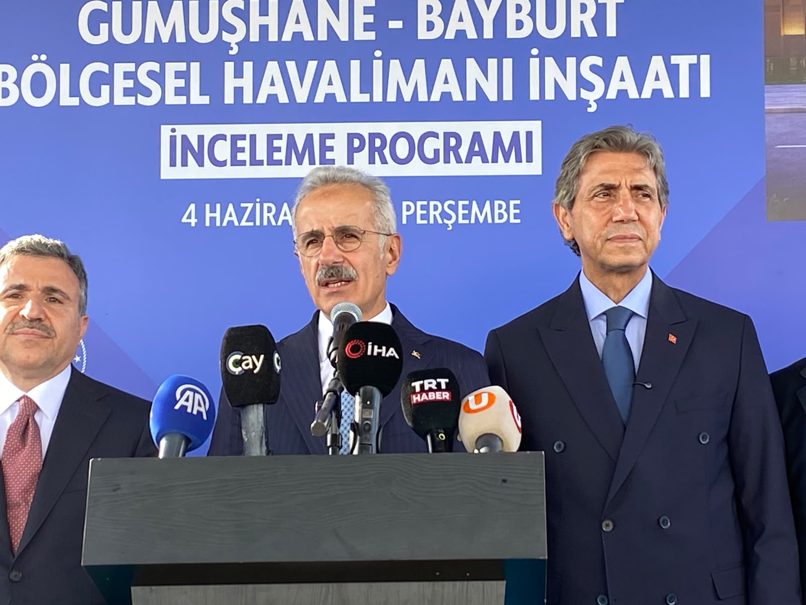 Bakan Uraloğlu, Bayburt-Gümüşhane Havalimanı