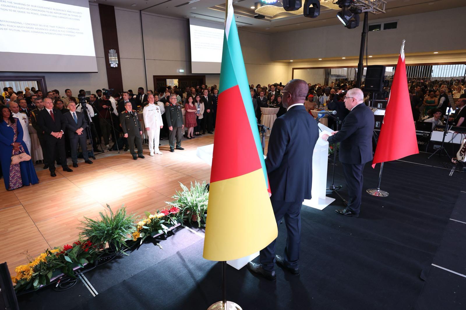 Bakan Yaşar Güler, Kamerun Milli Günü resepsiyonunda