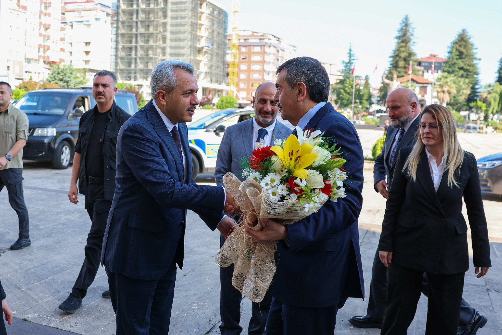 Bakan Yusuf Tekin Rize Valiliği ziyareti