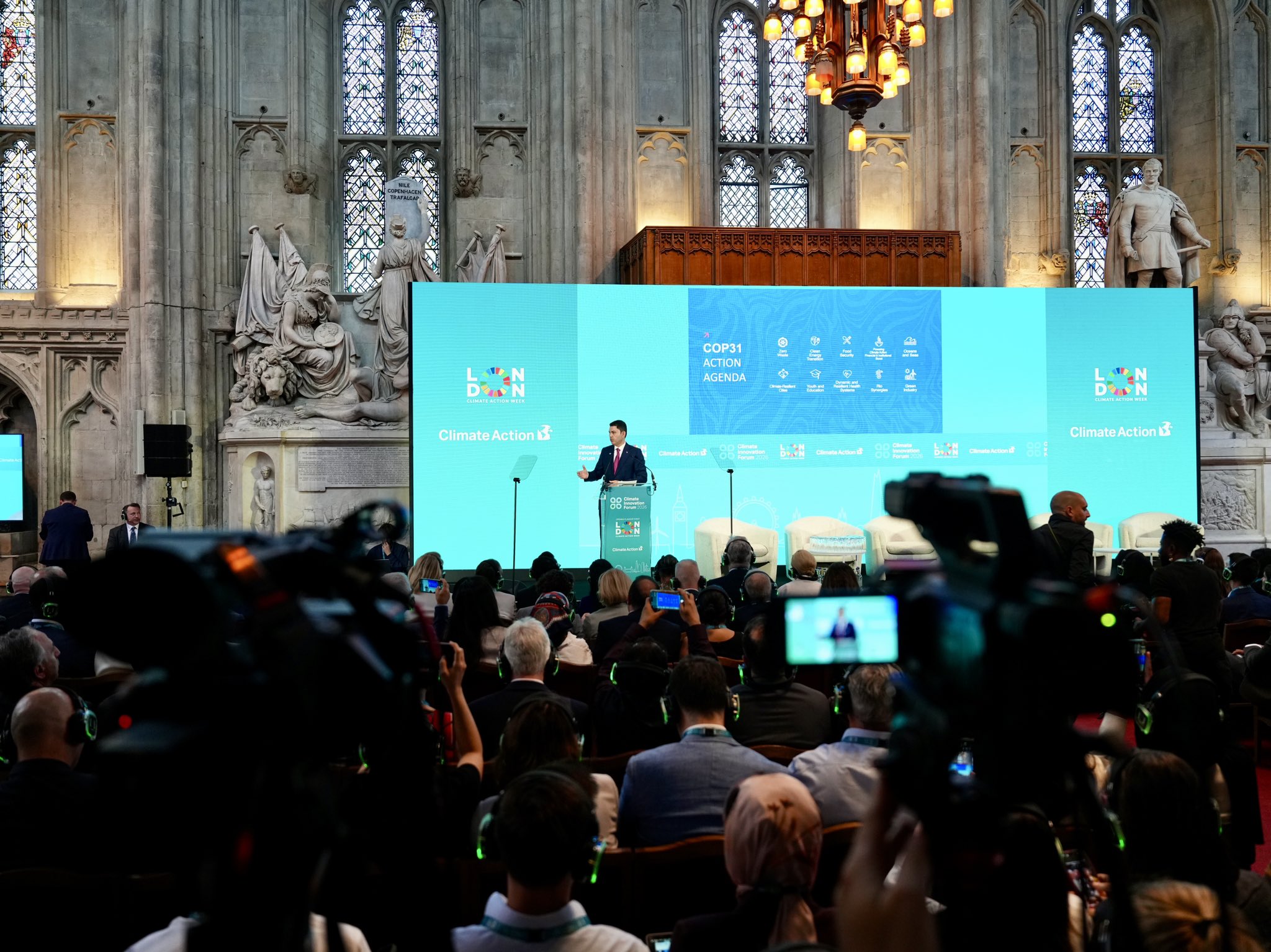 Londra İklim Eylem Haftası, Bakan Kurum