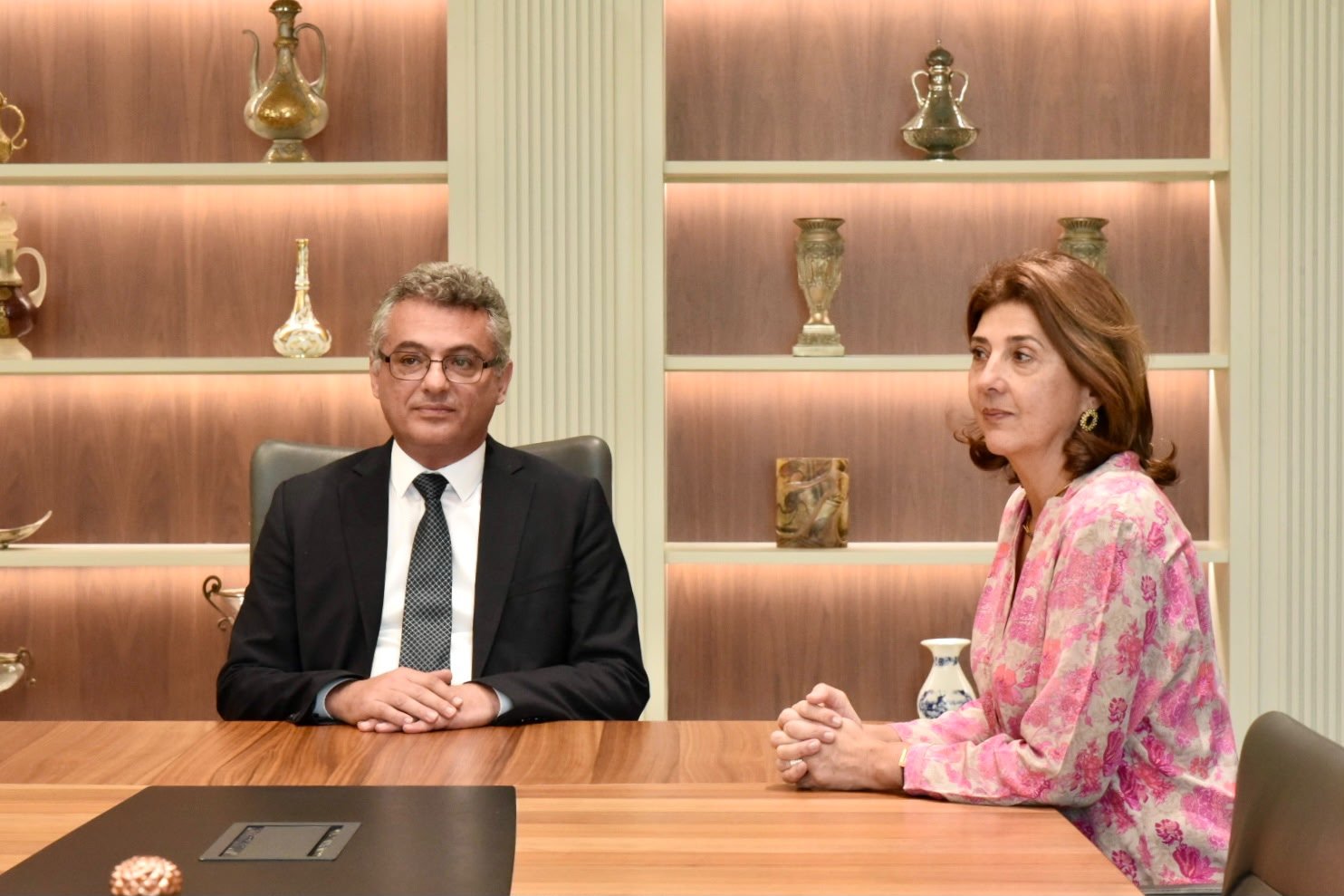 KKTC Cumhurbaşkanı Erhürman BM Temsilcisi Cuellar