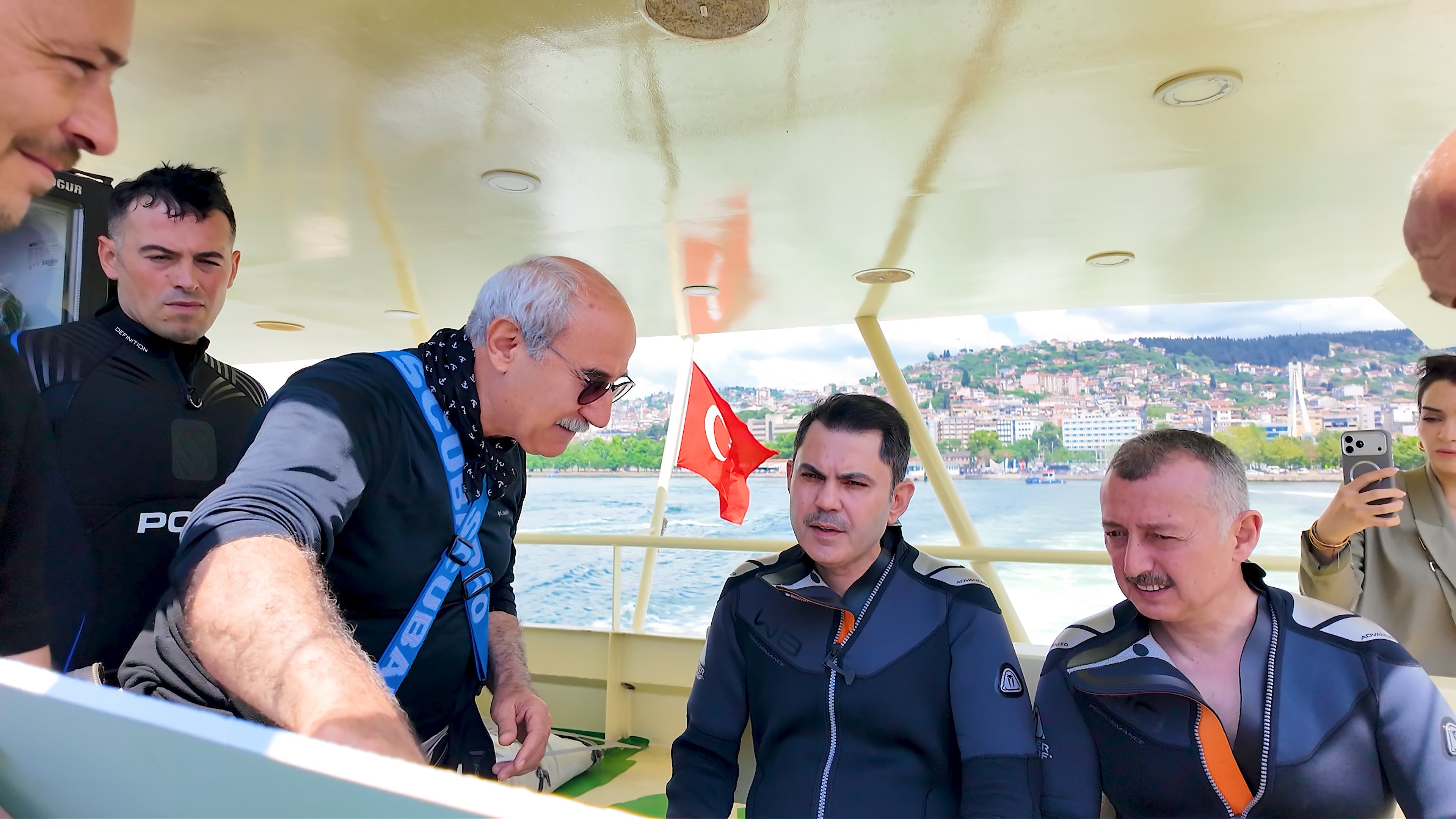 Basın toplantısından bir görüntü
