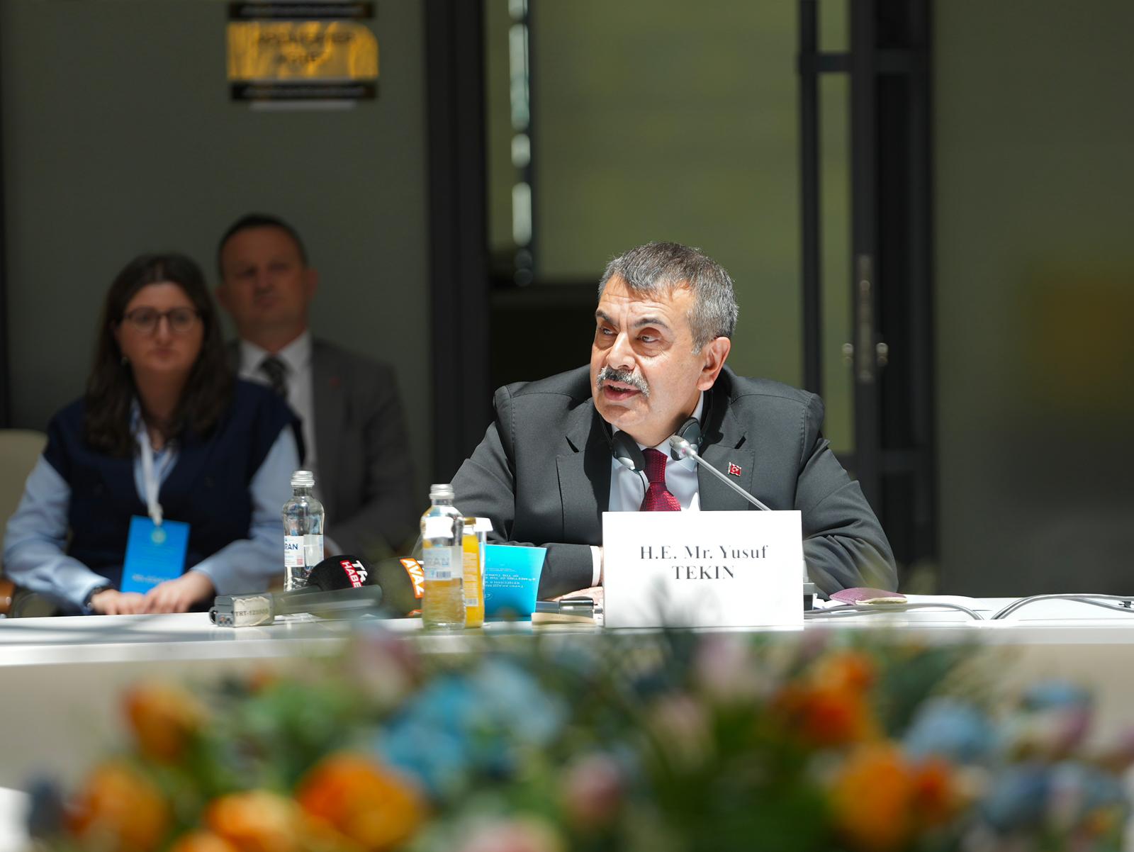 Bakan Tekin Türkistan'da Türk Akademisi 8. Bilim Konseyi Toplantısı
