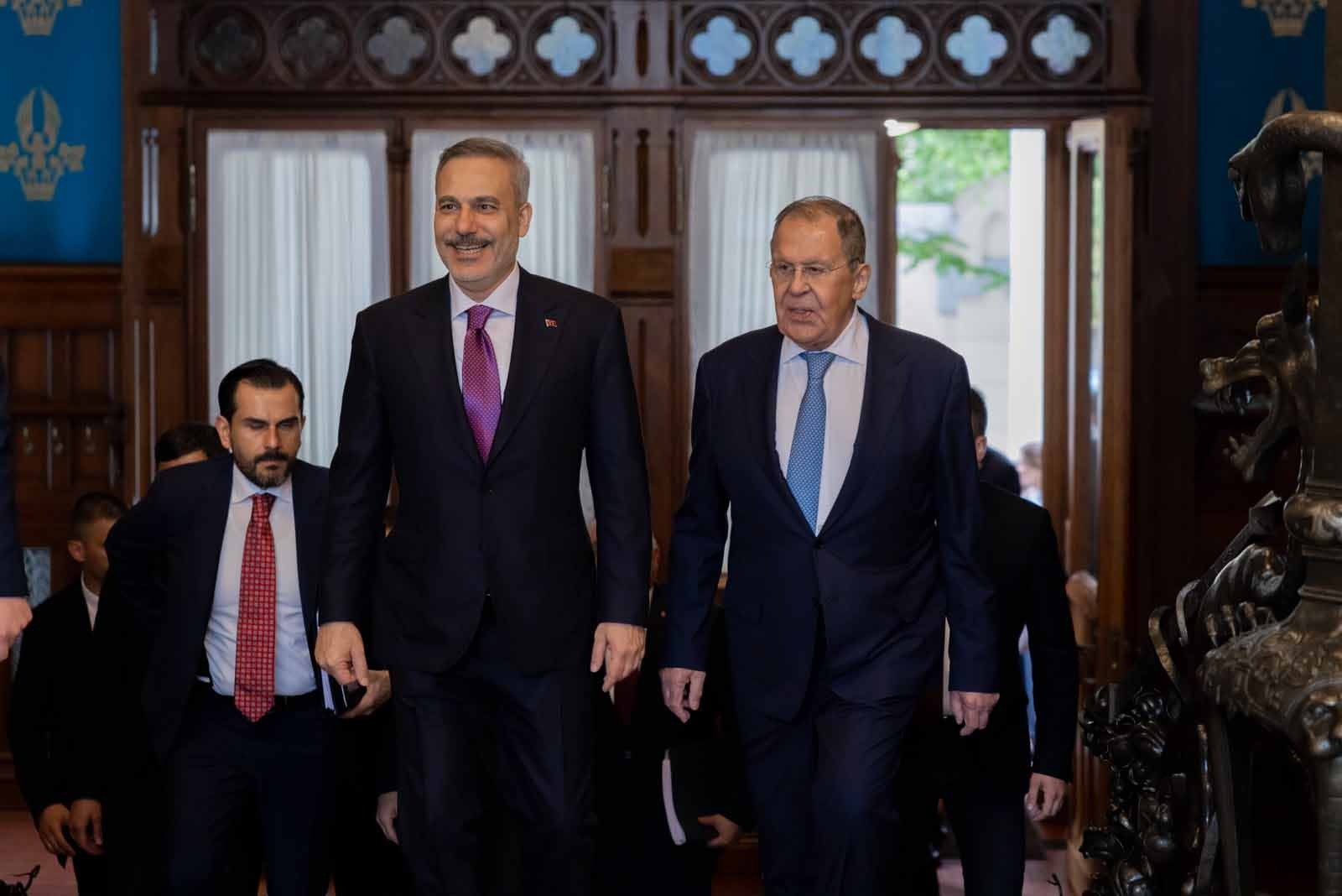 Dışişleri Bakanı Fidan ve Lavrov görüşmesi