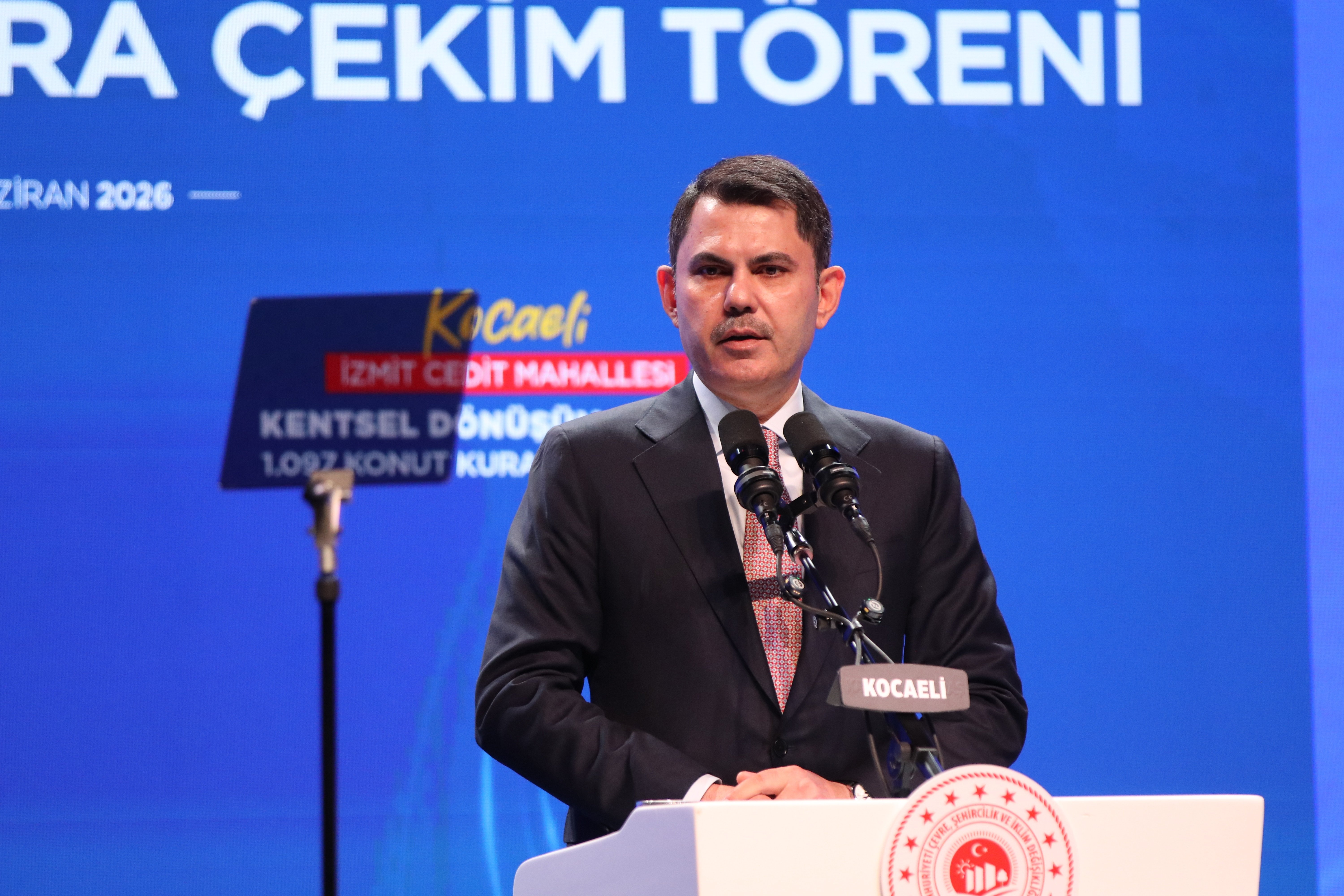 Bakan Kurum Kentsel Dönüşüm Projesi Kocaeli