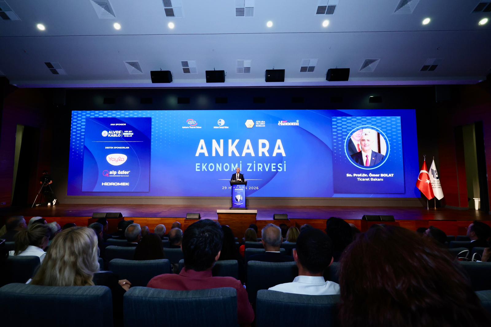 Ticaret Bakanı Ömer Bolat Ankara Ekonomi Zirvesi