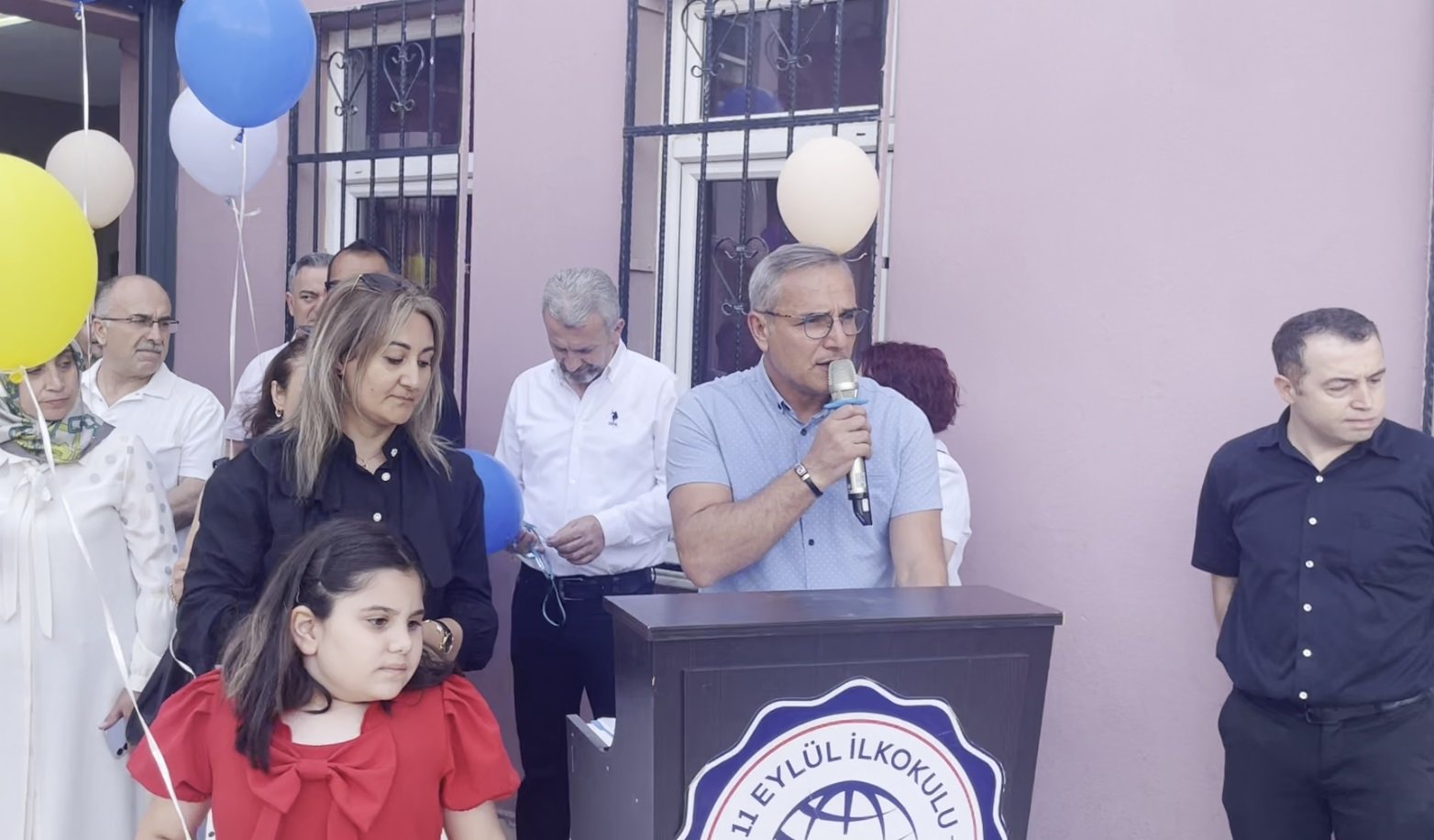 Kadir Tuşa balonlu karşılama
