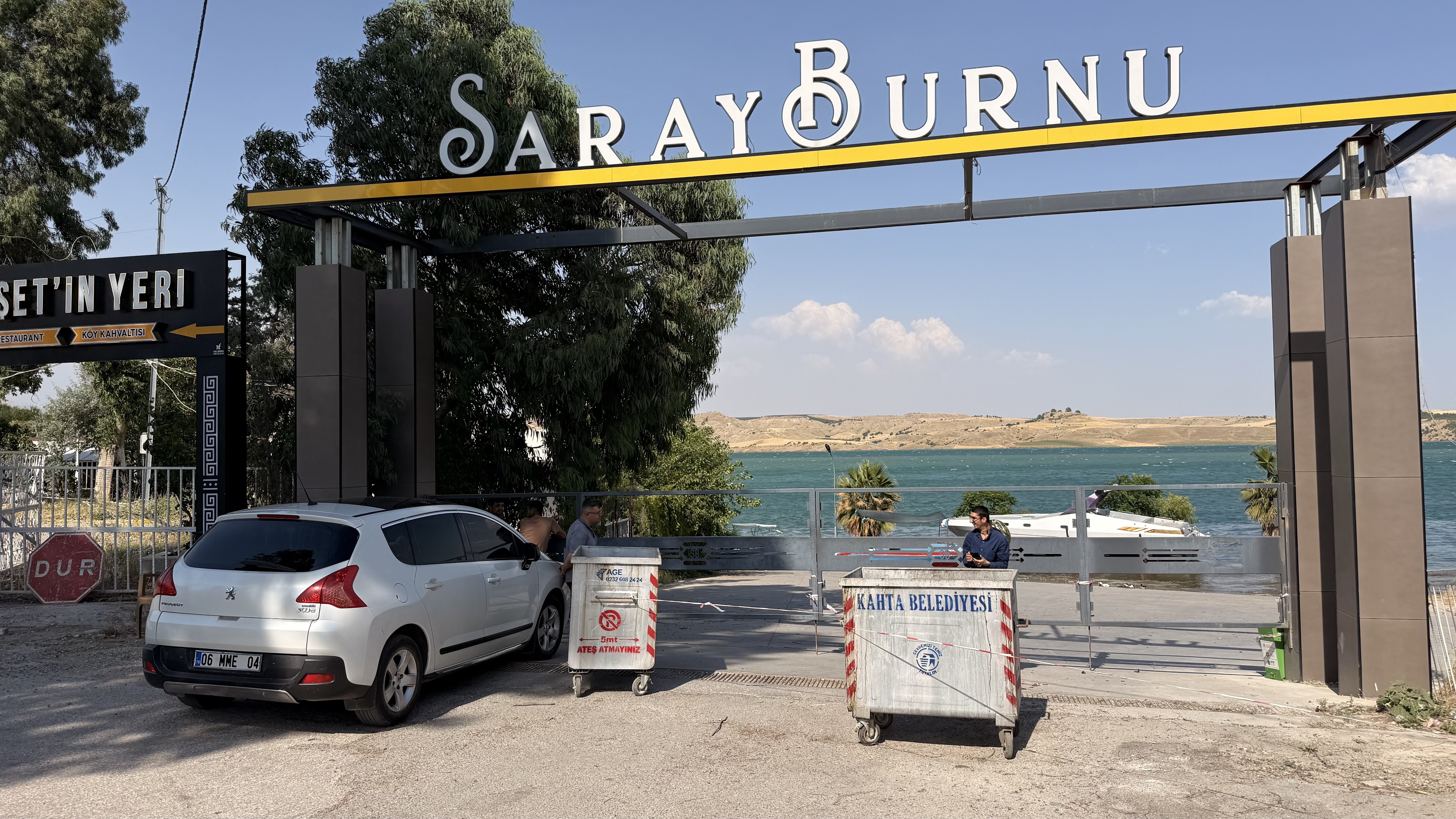 Kahta Atatürk Barajı su baskını
