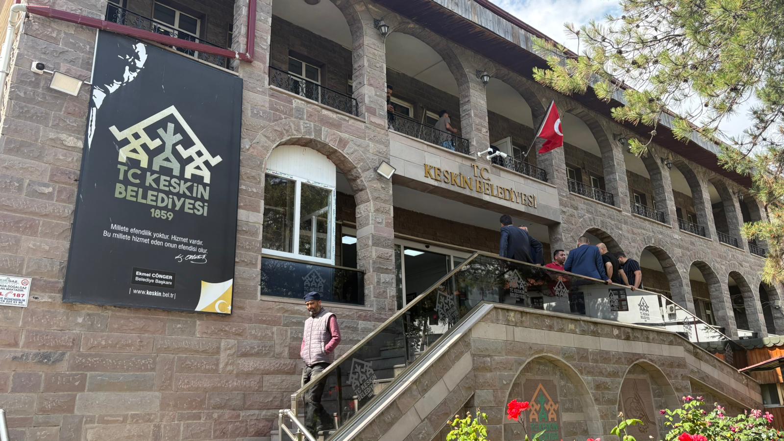 Keskin Belediye Meclisi oylaması
