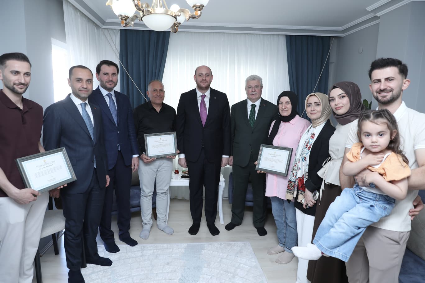 Recep Tayyip Erdoğan AK Parti Teşekkür Belgesi