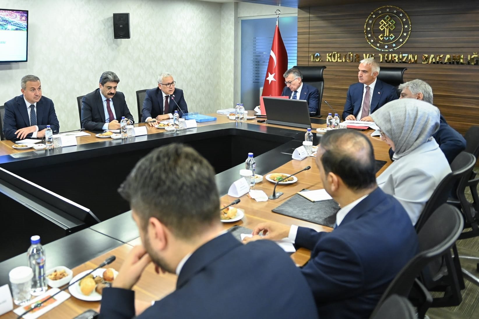 Kültür ve Turizm Bakanı Mehmet Nuri Ersoy, Sivas heyetini kabul etti